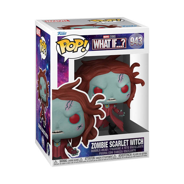 Funko Pop Marvel: What If - Bruja Escarlata Zombie