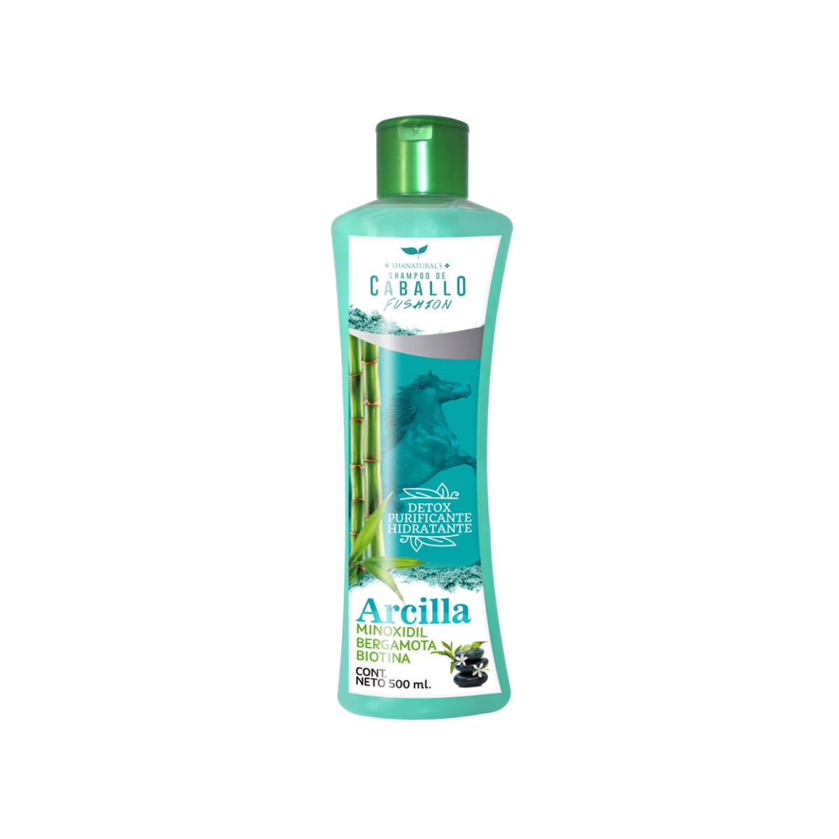 SHAMPOO FUSHION ARCILLA SHANATURALS 500 ML