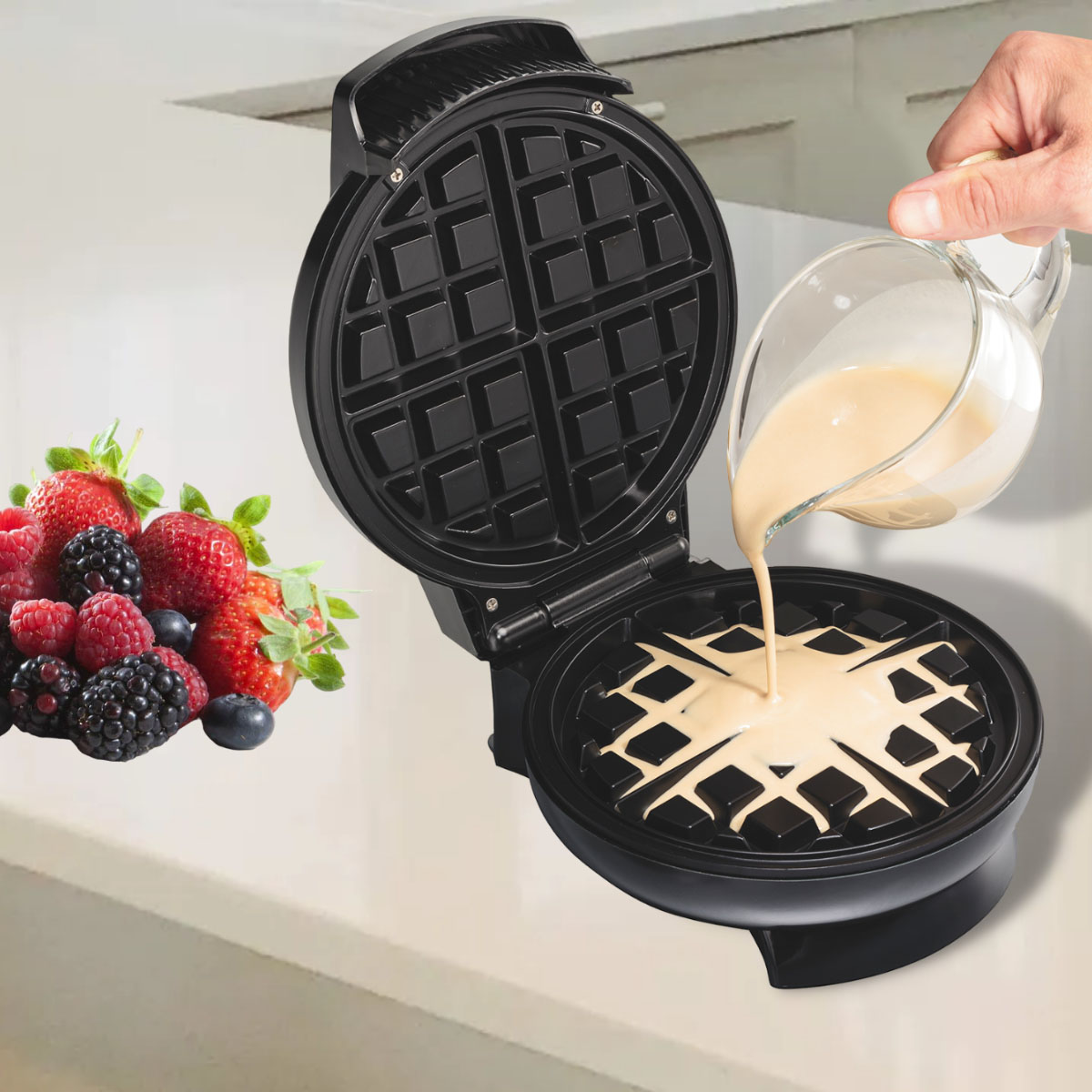 Wafflera HAMILTON BEACH Antiadherente