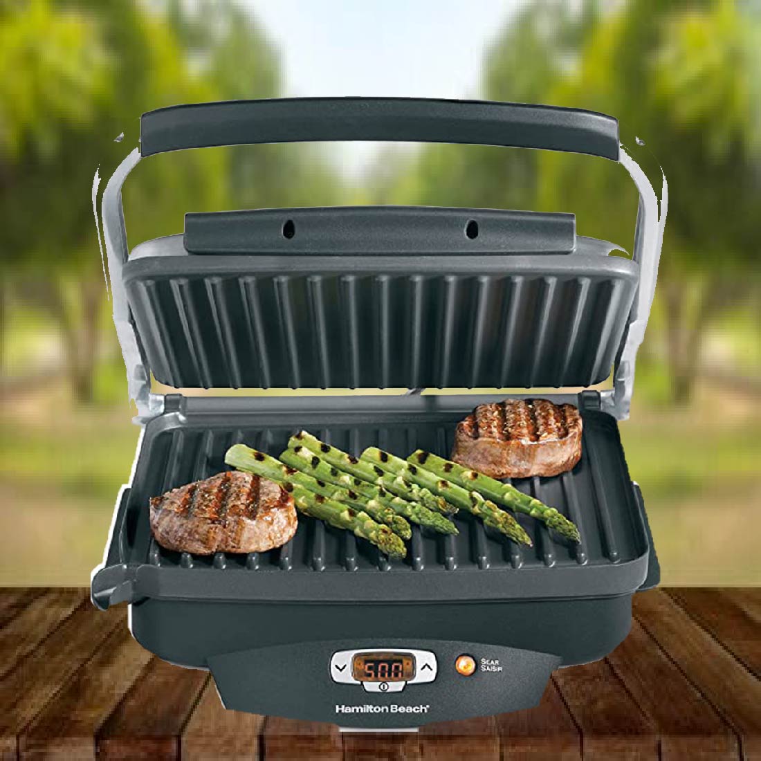 Hamilton Beach Steak Lover's™ Indoor Grill - 25331