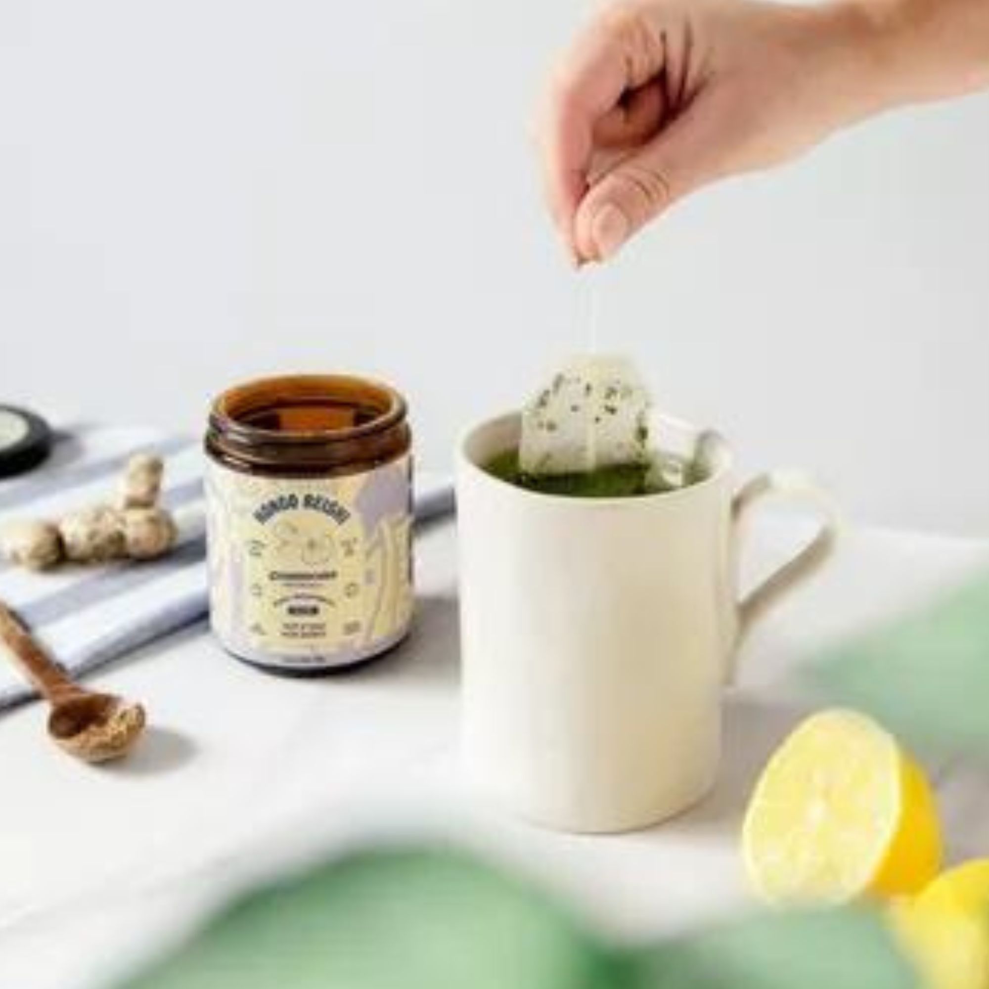 Hongo Adaptógeno Reishi 40g Commons Polvo 100% Orgánico