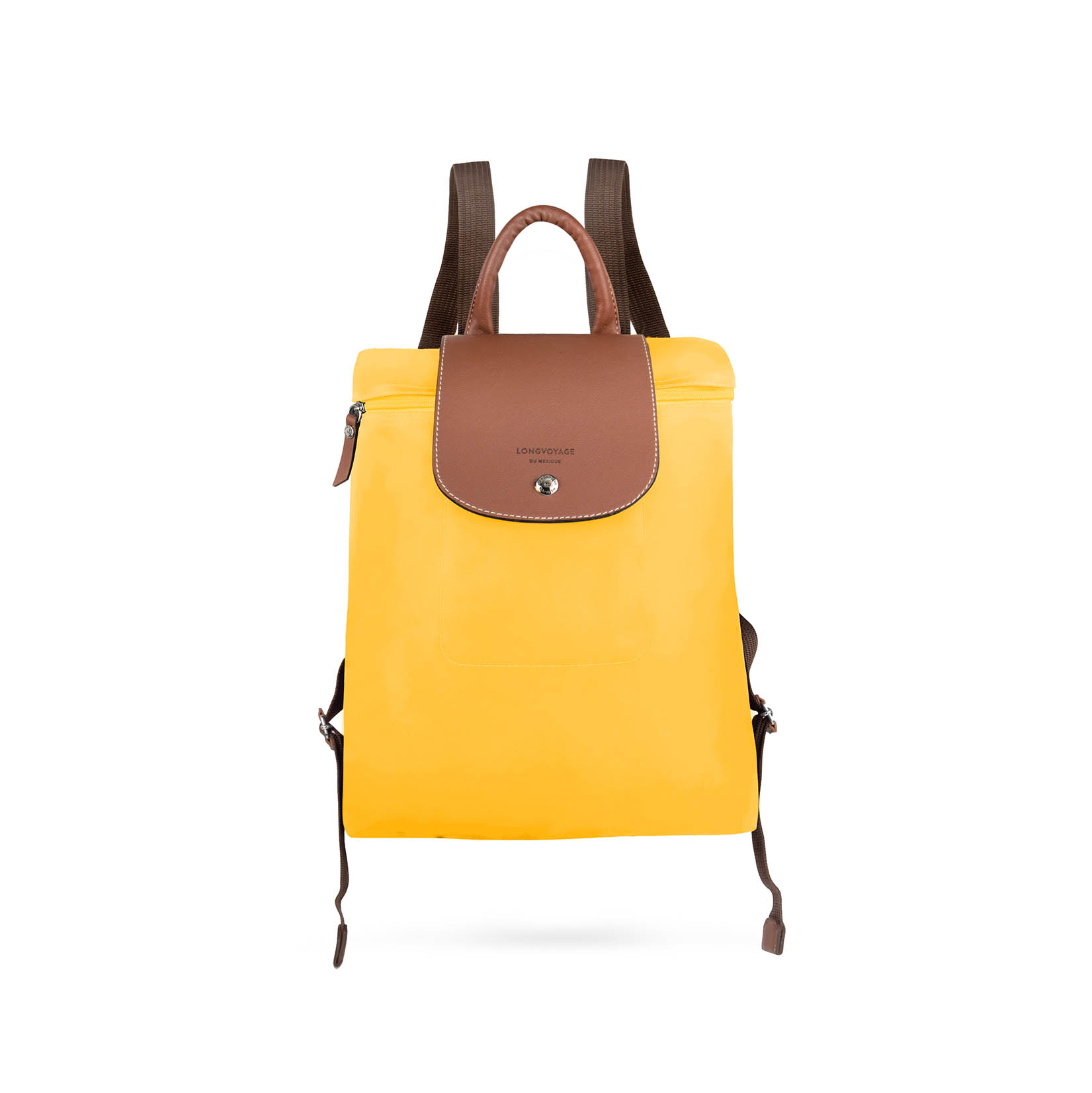 Bolso Longvoyage  Backpack Clasica Amarillo