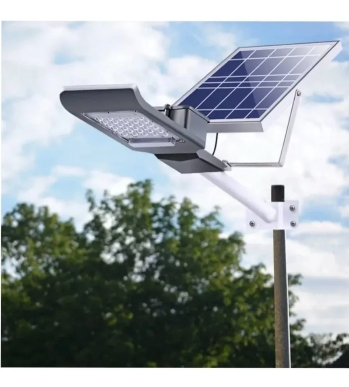 Lámpara Solar Led 40 Watts, Control Remoto