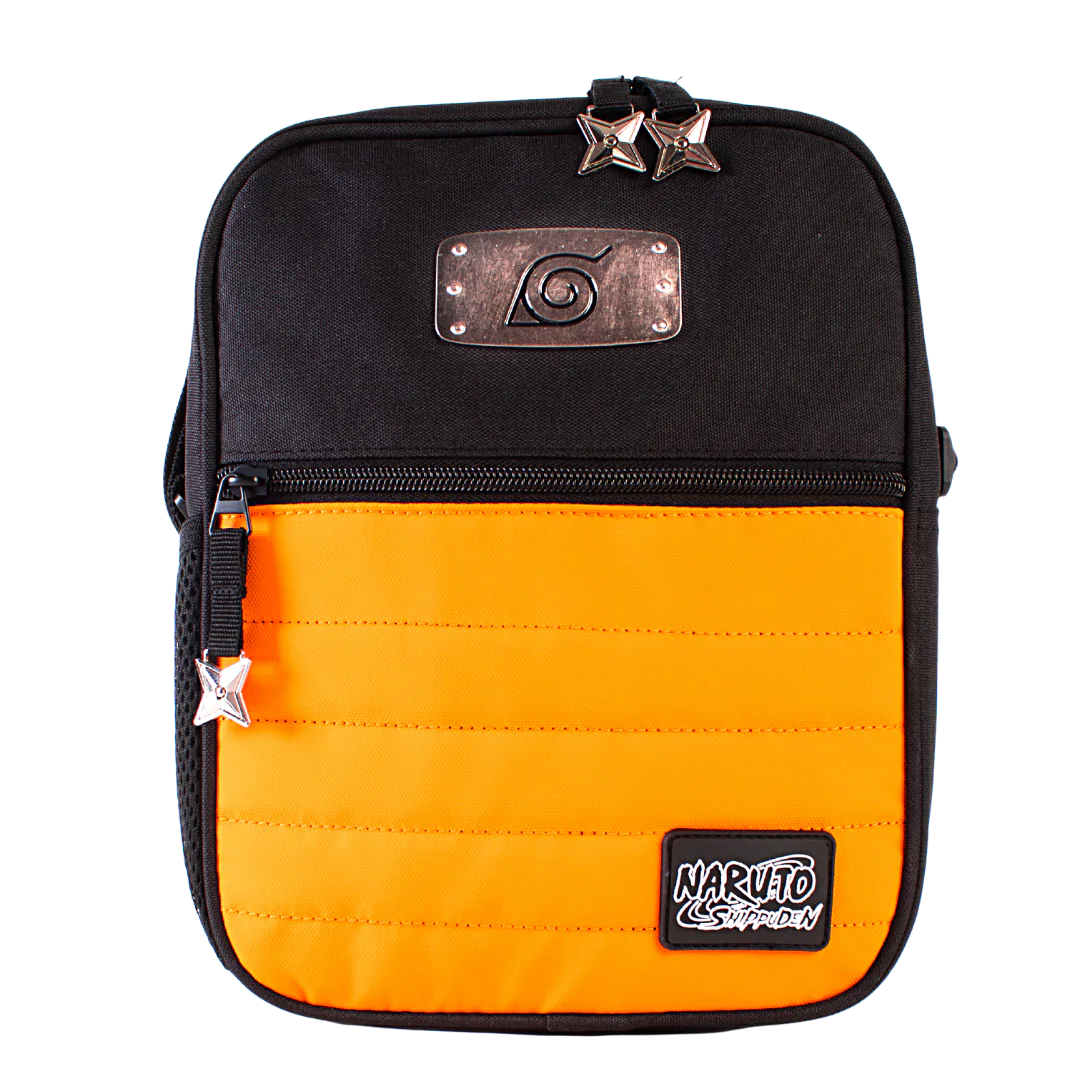 Lonchera Naruto Uzumaki Edicion Especial Negra Naranja