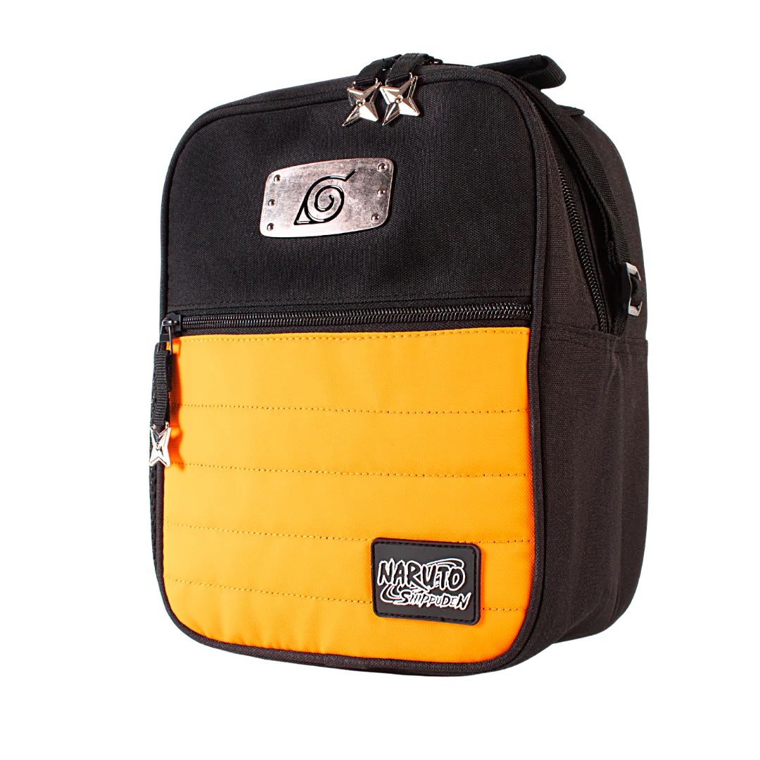 Lonchera Naruto Uzumaki Edicion Especial Negra Naranja