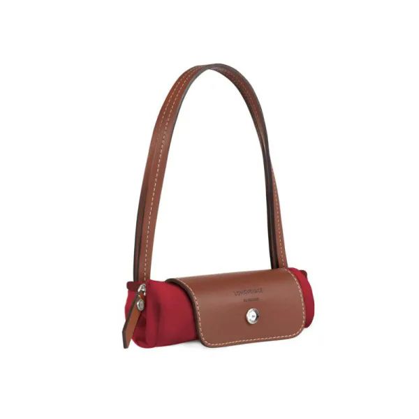 Bolso Longvoyage Sac Rouleau Mediana Rojo