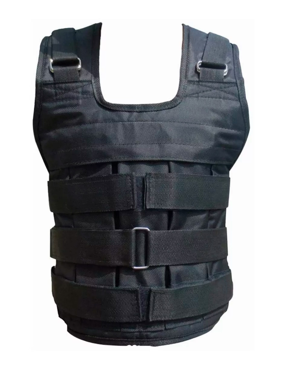 Chaleco Lastrado De Peso Ajustable Petukita Box Ejercicio Fitness 50kg
