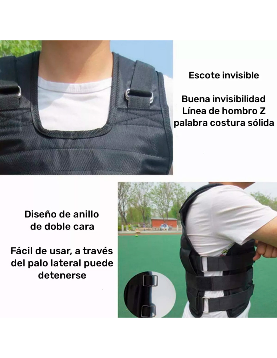 Chaleco Lastrado De Peso Ajustable Petukita Box Ejercicio Fitness 50kg