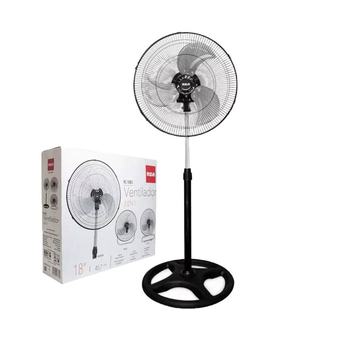 VENTILADOR 3 EN 1 RCA 18"