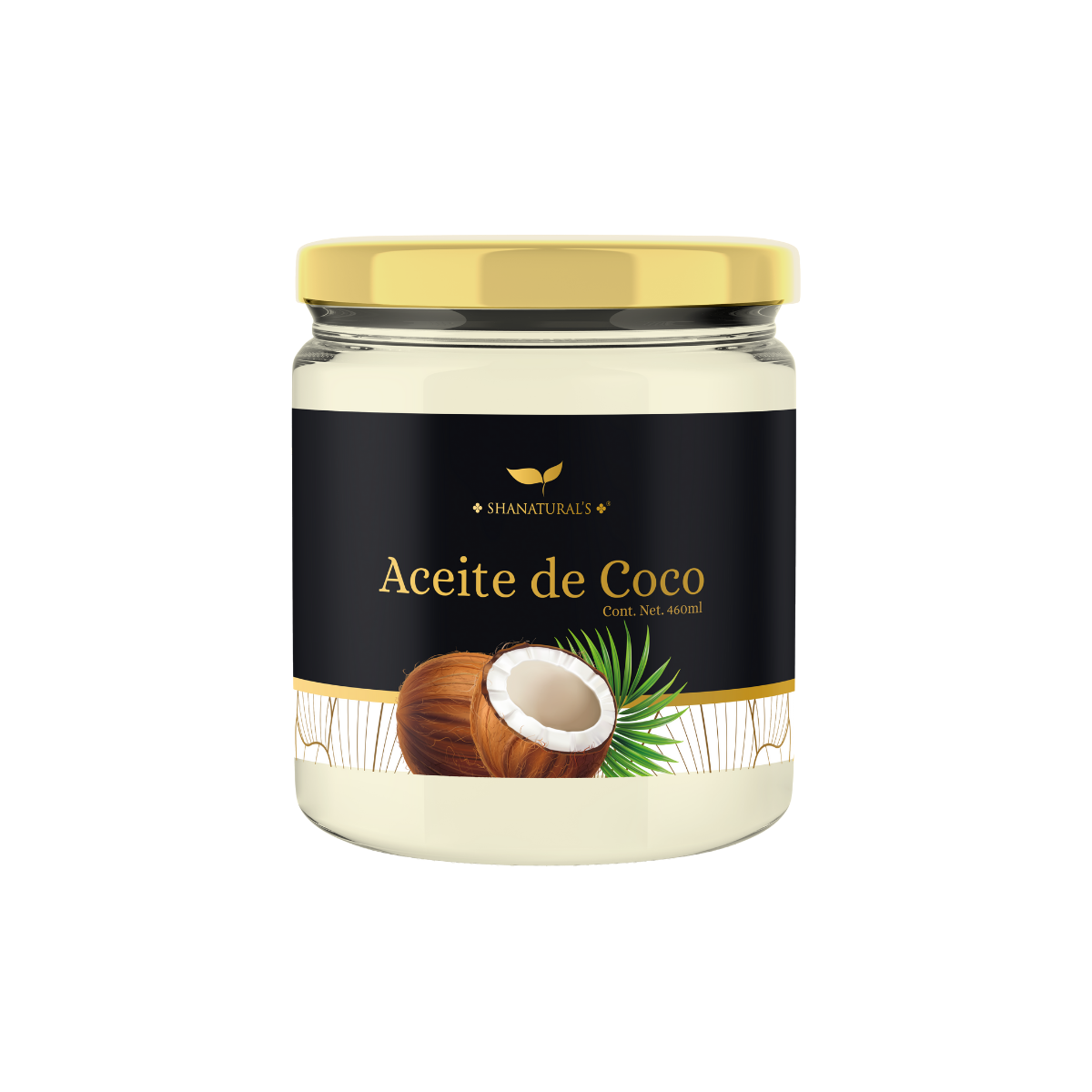 ACEITE COCO ORGANICO 460 ML SHANATURALS