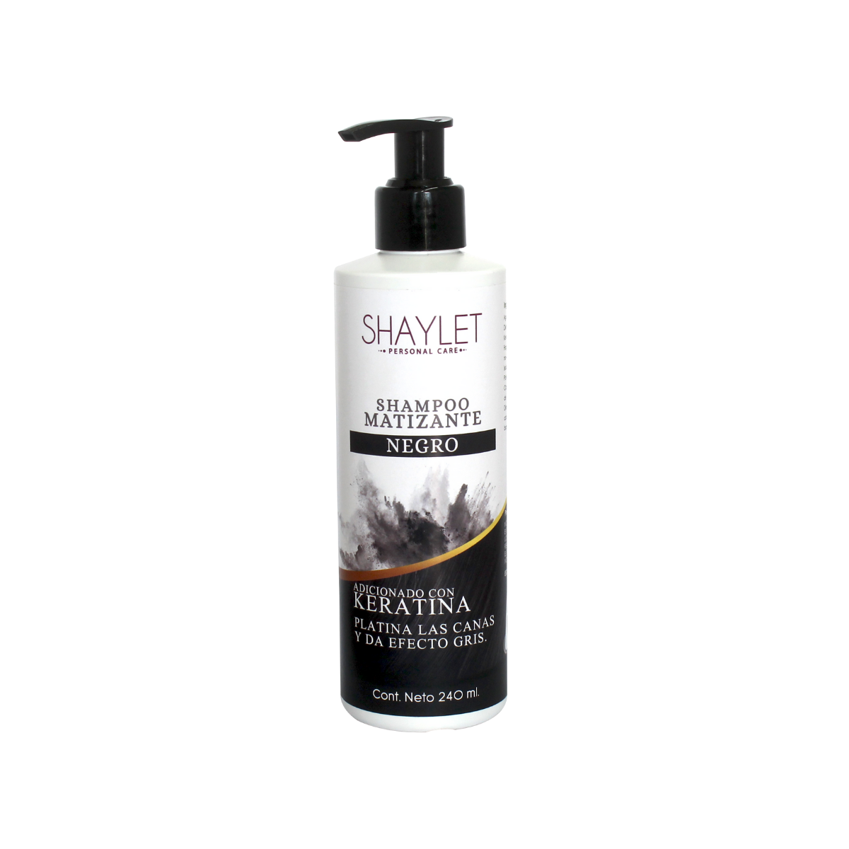 SHAMPOO MATIZANTE NEGRO 240 ML SHAYLET