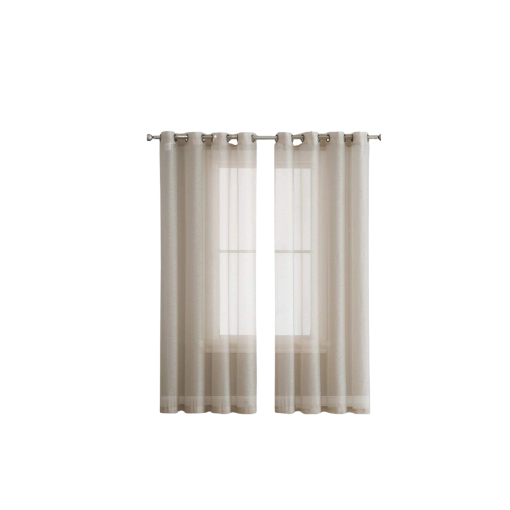 Set Cortinas Traslúcida