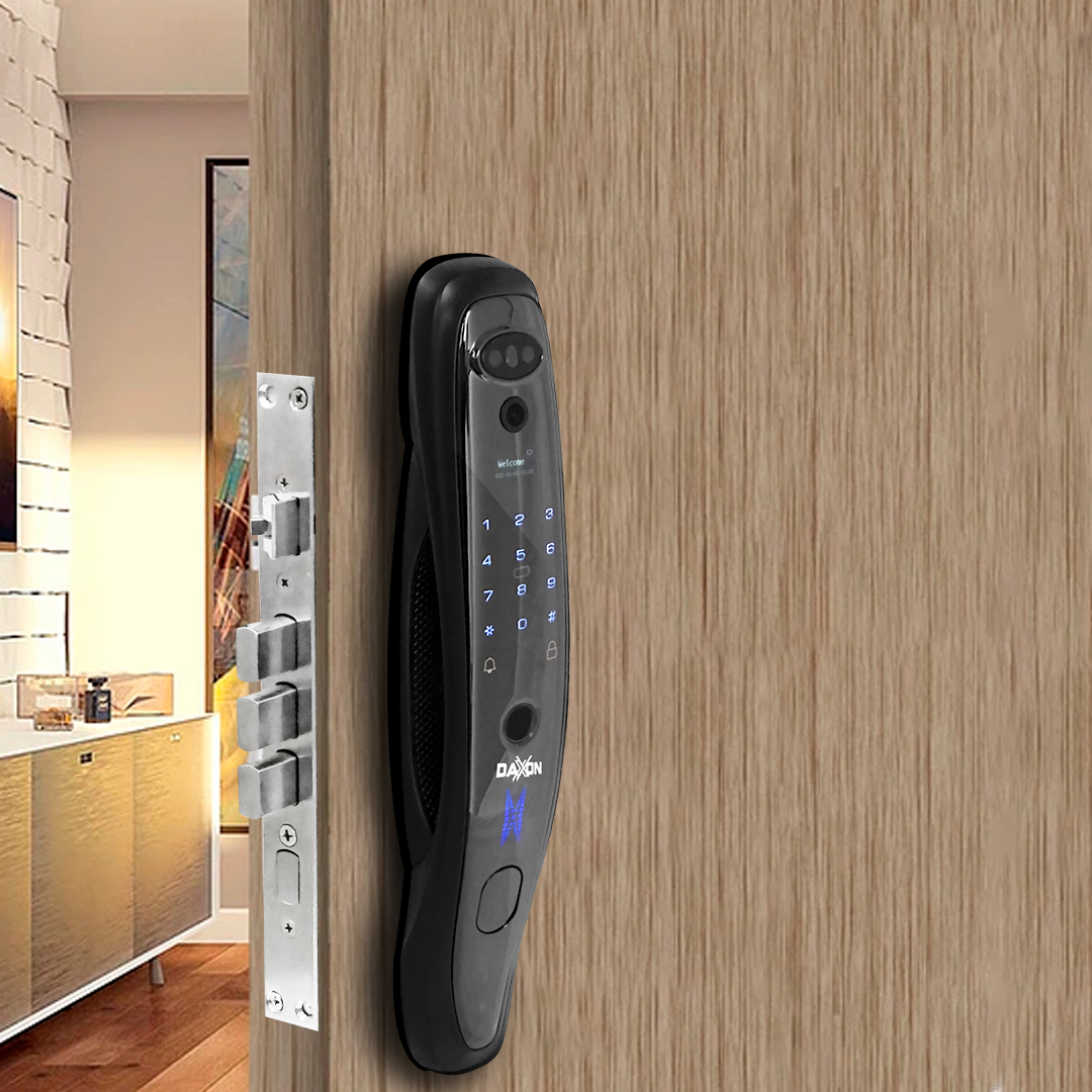 Chapa Cerradura Electronico Inteligente Digital Huella Q80 ULTRA RECONOCIMIENTO FACIAL