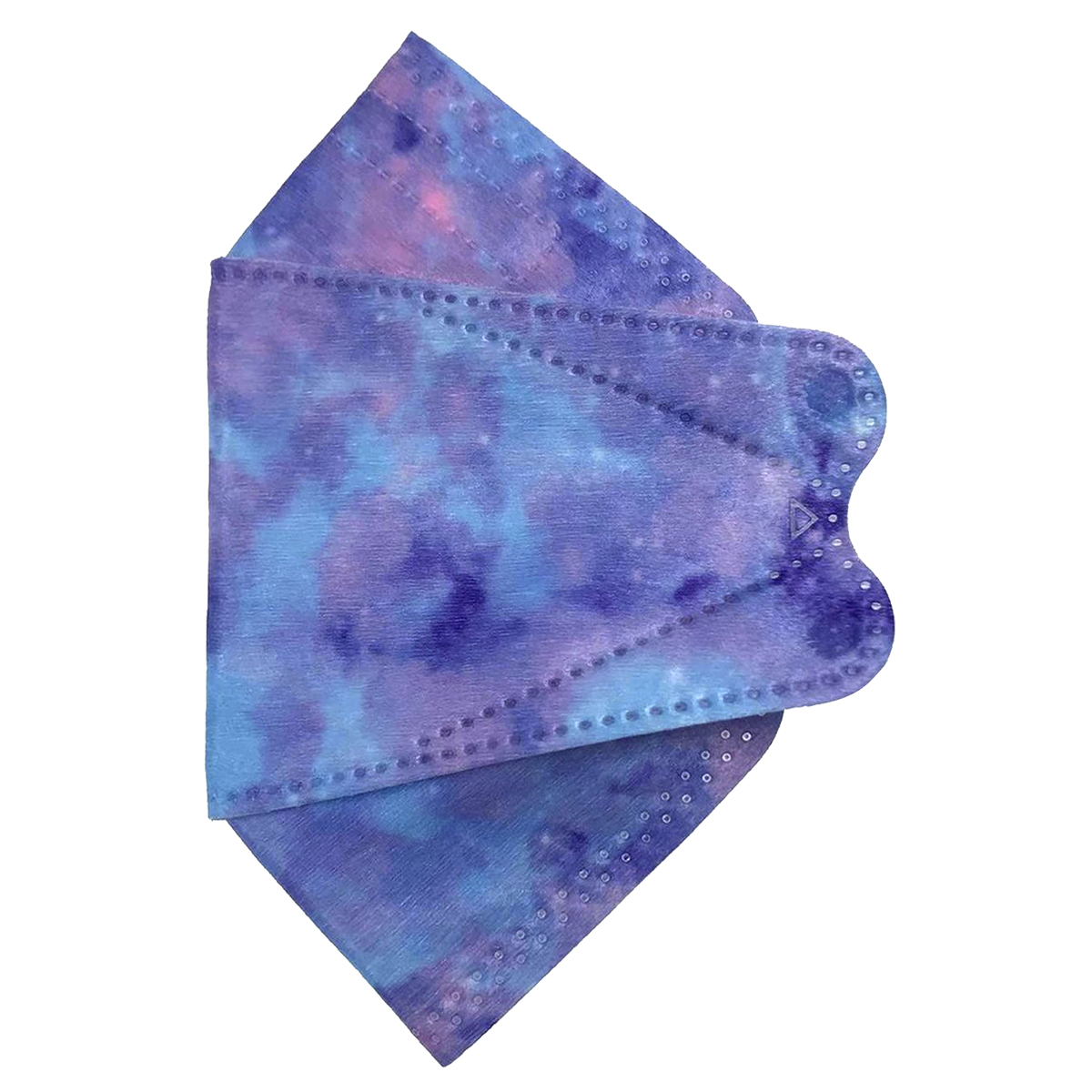 Cubrebocas Kf94 Mascarillas 3d Colores 10pzs Filtración 94% Difuminado Morado