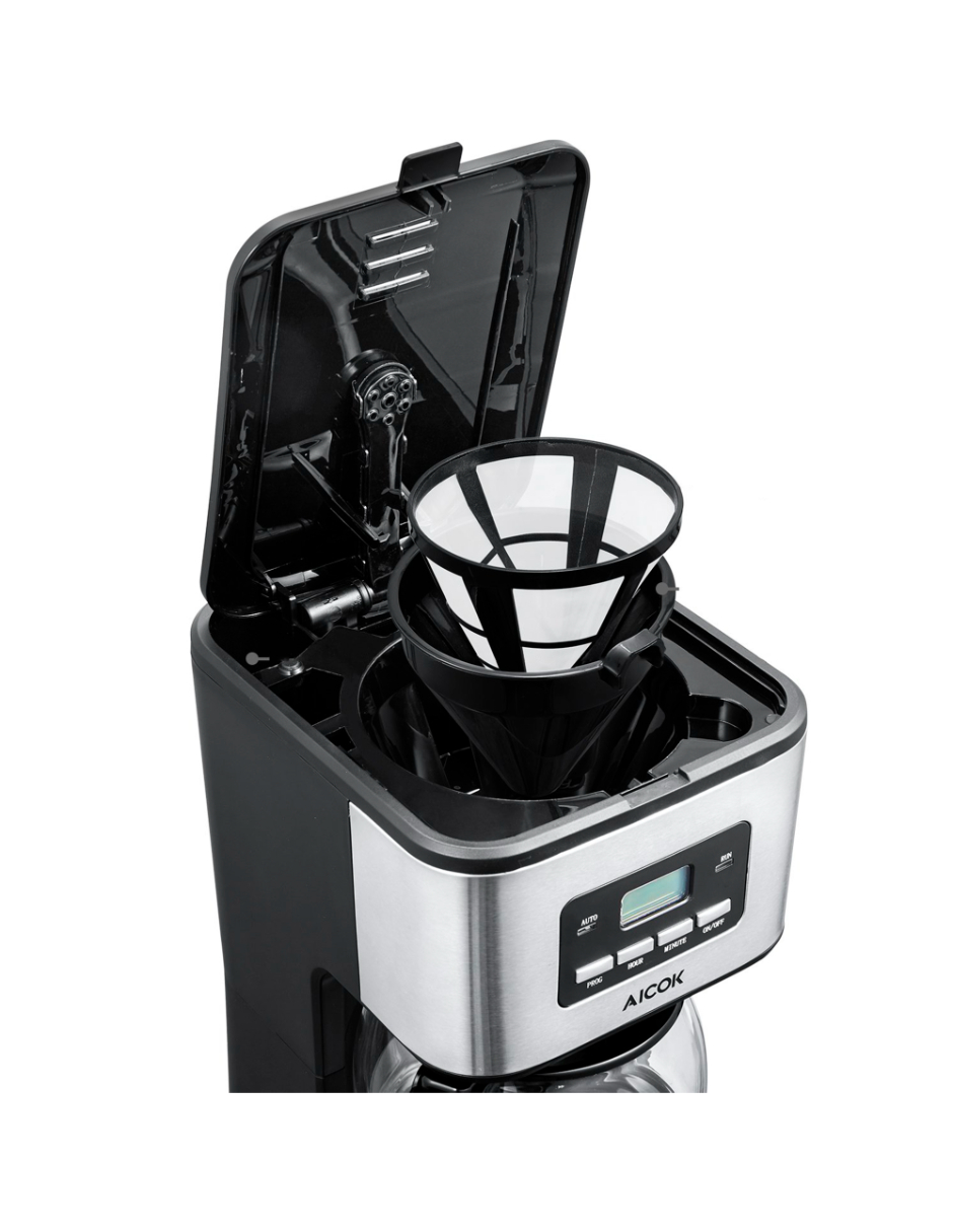 Cafetera 12 Tazas Aicok Gratis Destapador Electrico De Botellas De Vino