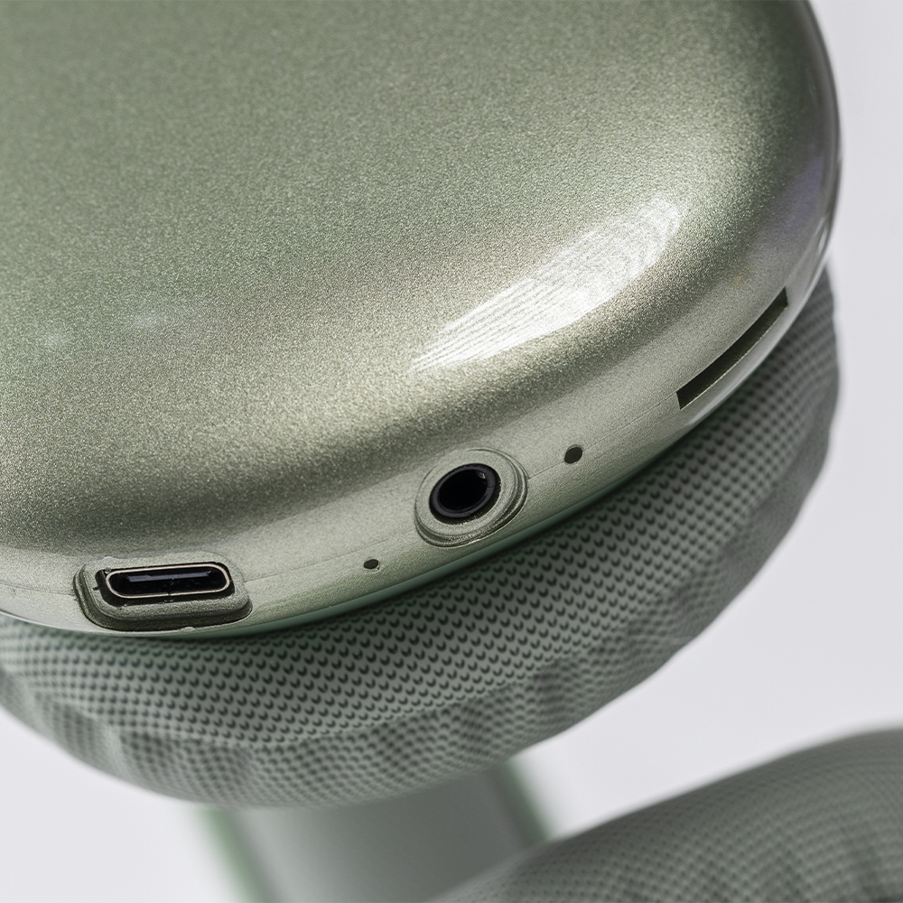 Audífonos Inalámbricos Over Ear Aurum Stf Color Verde