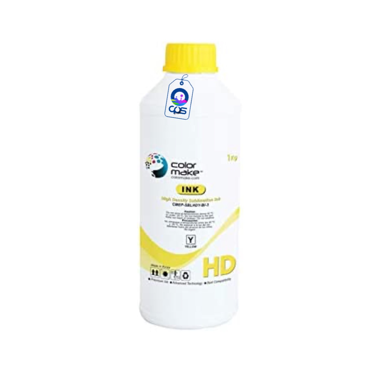 Tinta para Sublimación Color Make HD 1 Kg. (CMYK)
