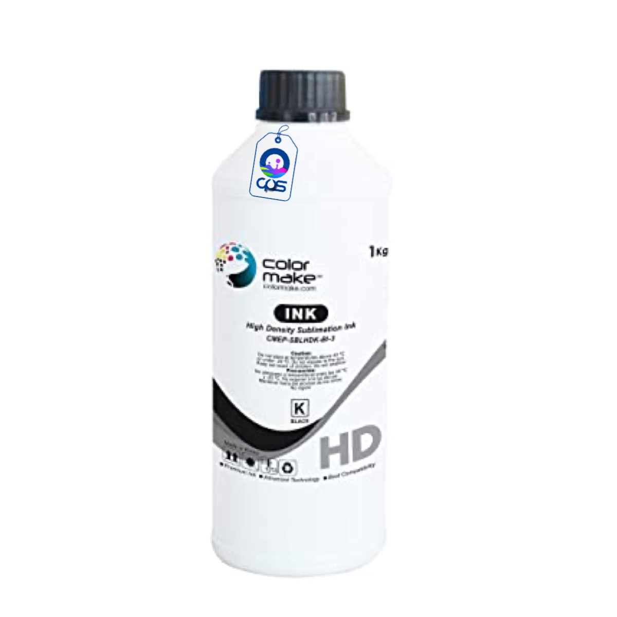 Tinta para Sublimación Color Make HD 1 Kg. (CMYK)