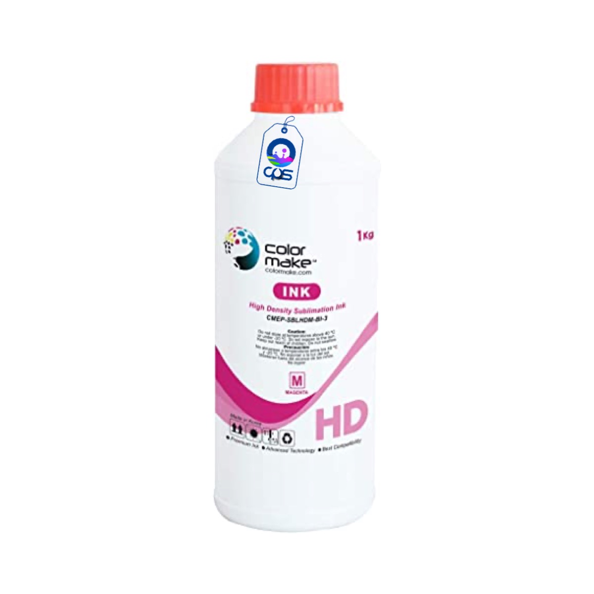 Tinta para Sublimación Color Make HD 1 Kg. (CMYK)