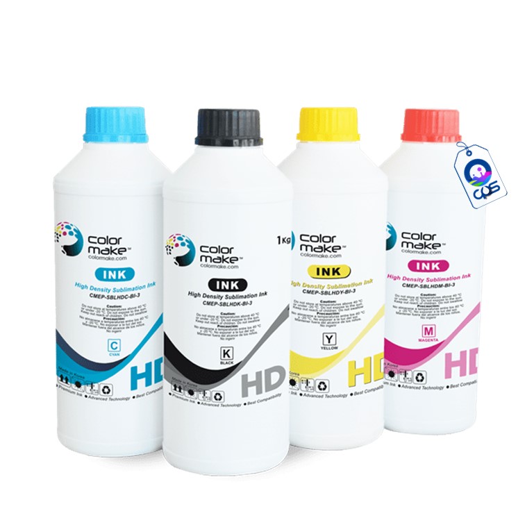 Tinta para Sublimación Color Make HD 1 Kg. (CMYK)