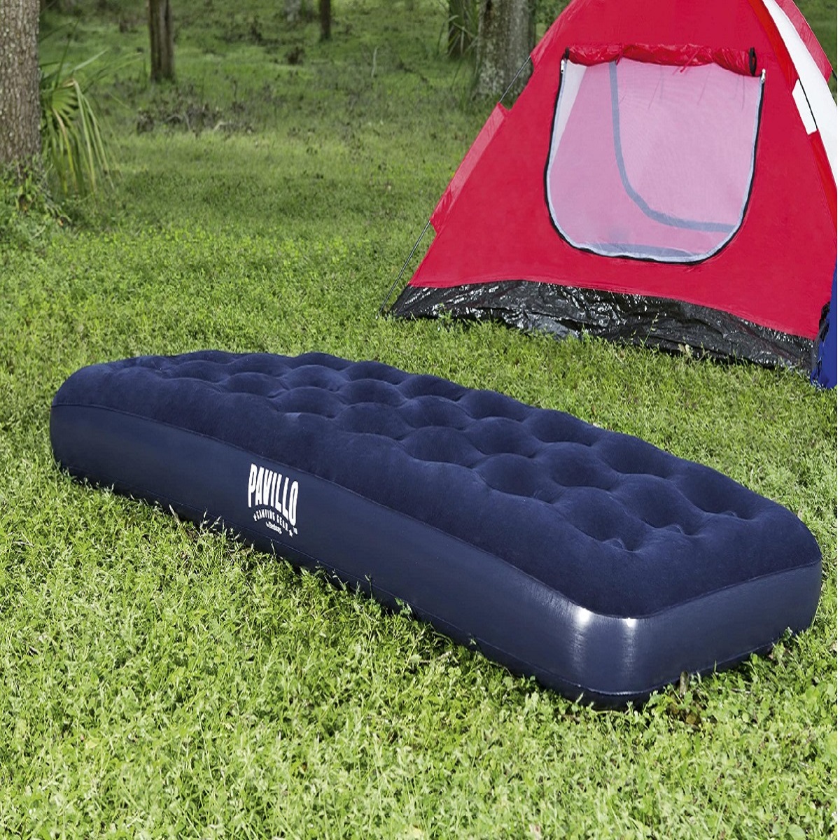 Colchón Inflable Pavillo 73" x 30" x 8.75"/1.85m x 76cm x 22cm Airbed Jr.Twin Bestway