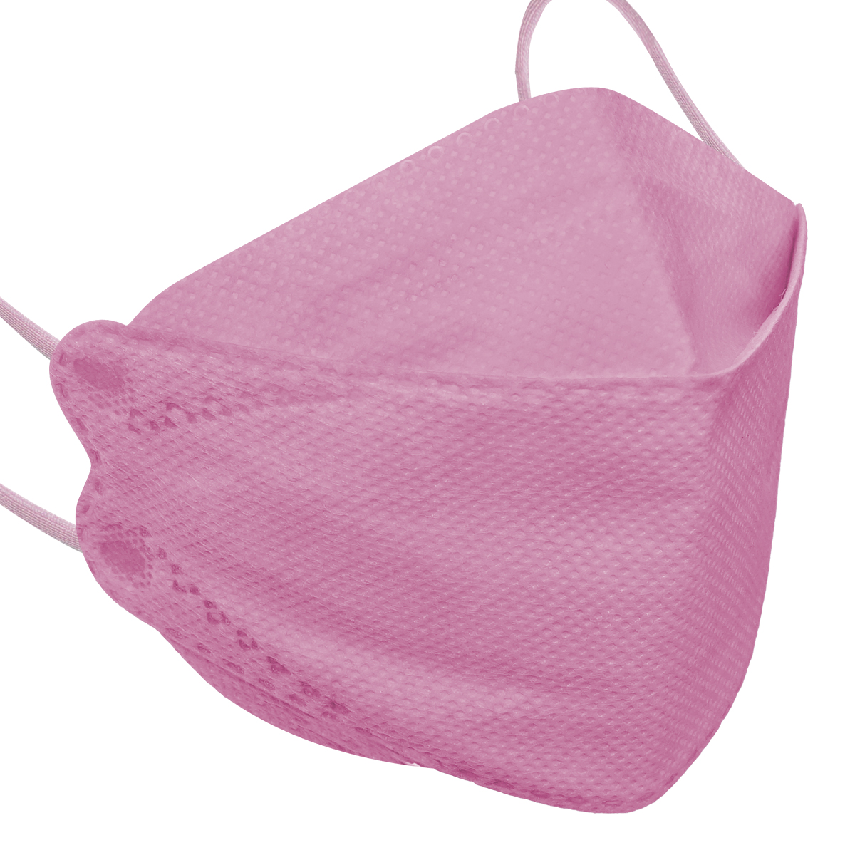 Cubrebocas Kf94 Infantil Mascarillas De Colores 15 Pzs Rosa Claro Rosa claro