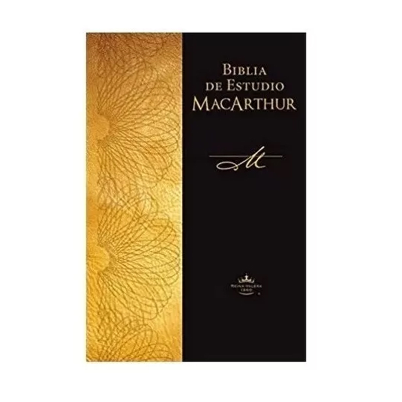 Biblia De Estudio Macarthur, Rvr1960 Tapa Dura