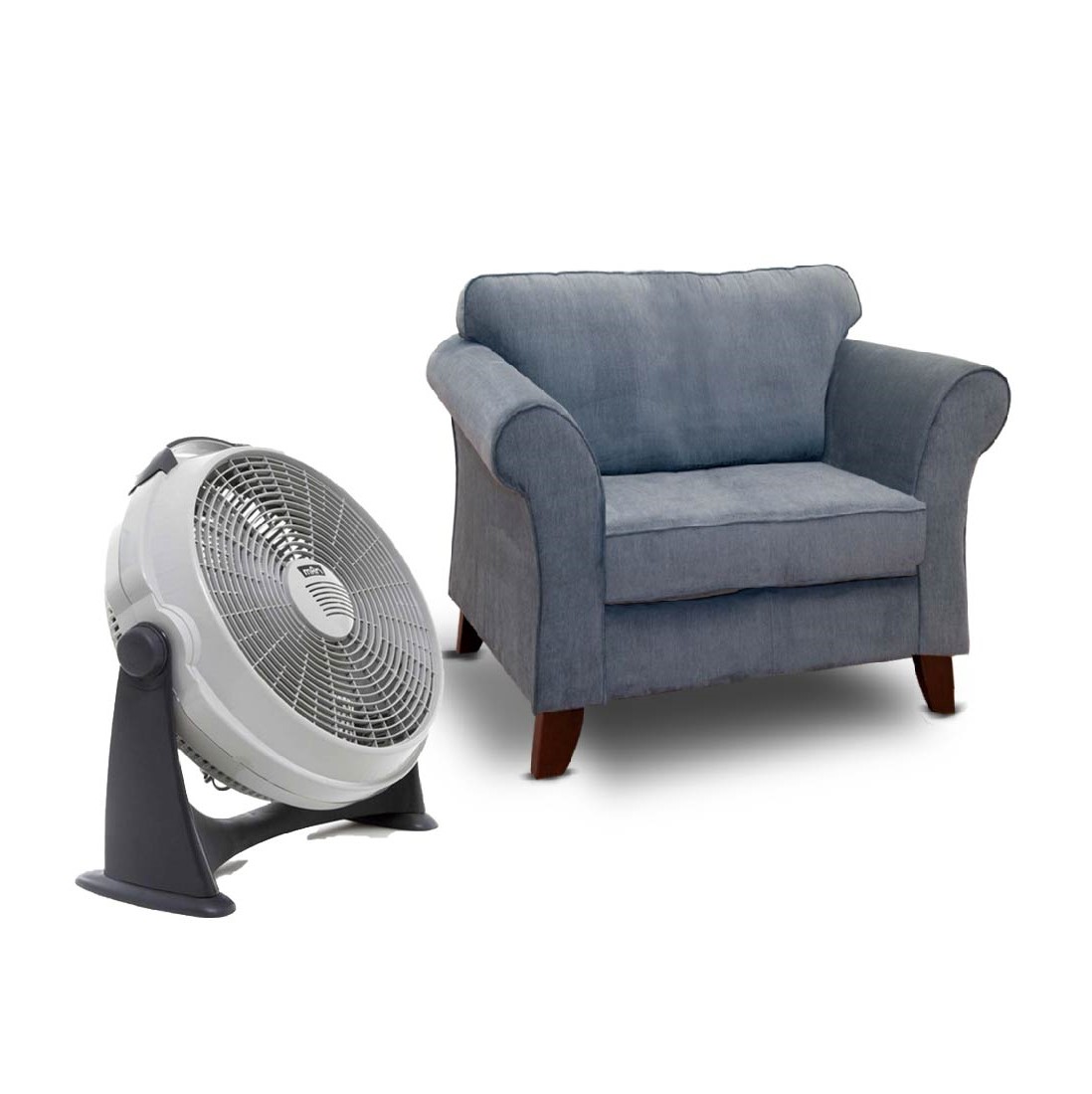 Ventilador de Piso Man FREAL 0013 13 Pulgadas 3 Velocidades-Gris