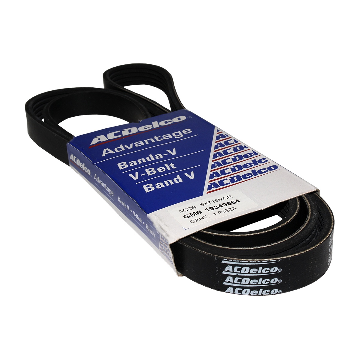 Banda de accesorios acdelco original para: Chevrolet Corsa Hatch Back, Chevrolet Corsa Sedan