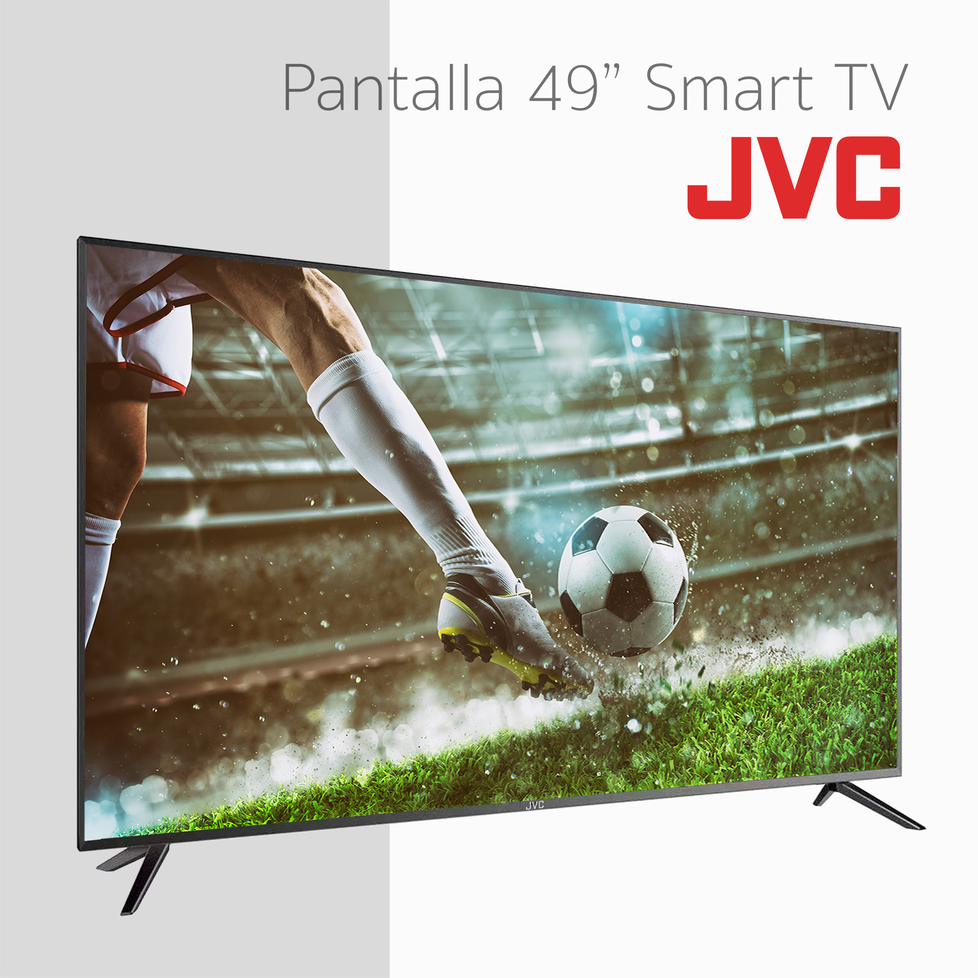Smart Tv de 49 pulgadas 4K Ultra Hd Led de JVC