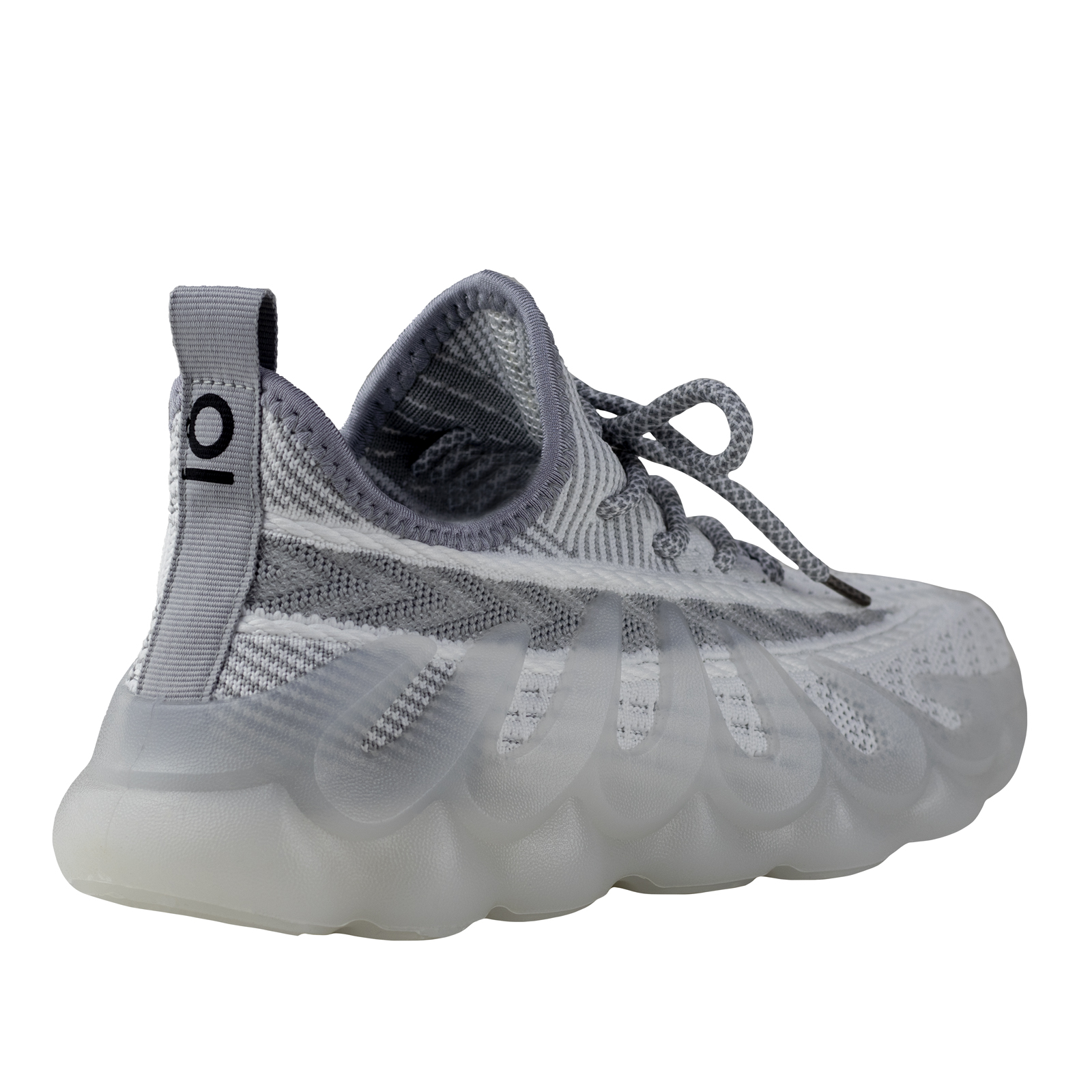 Tenis Urbano Mujer Chunky Textura Capa De Ozono 601502 Gris