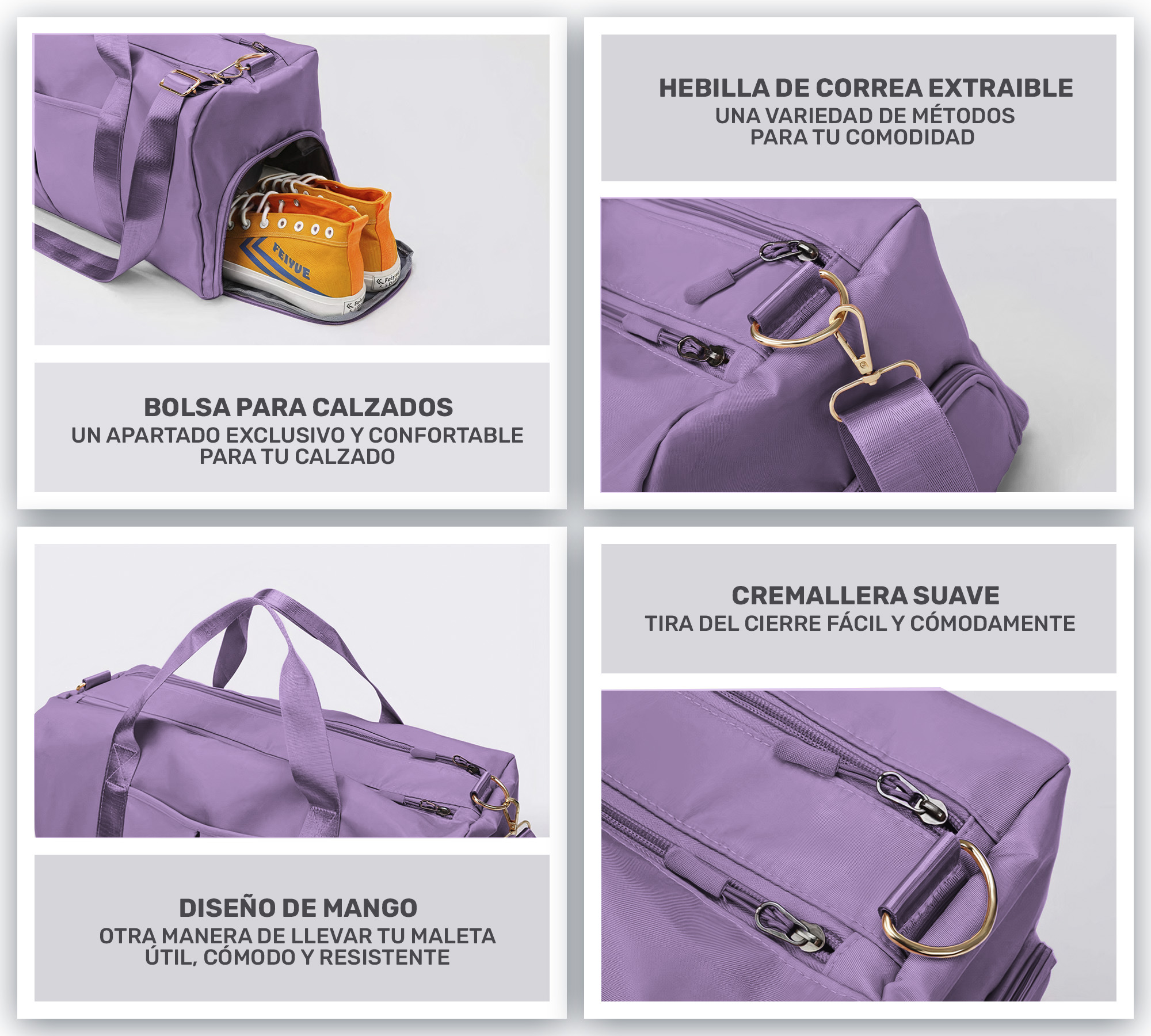 MALETA DEPORTIVA MOCHILA GYM BOLSA DE VIAJE IMPERMEABLE 