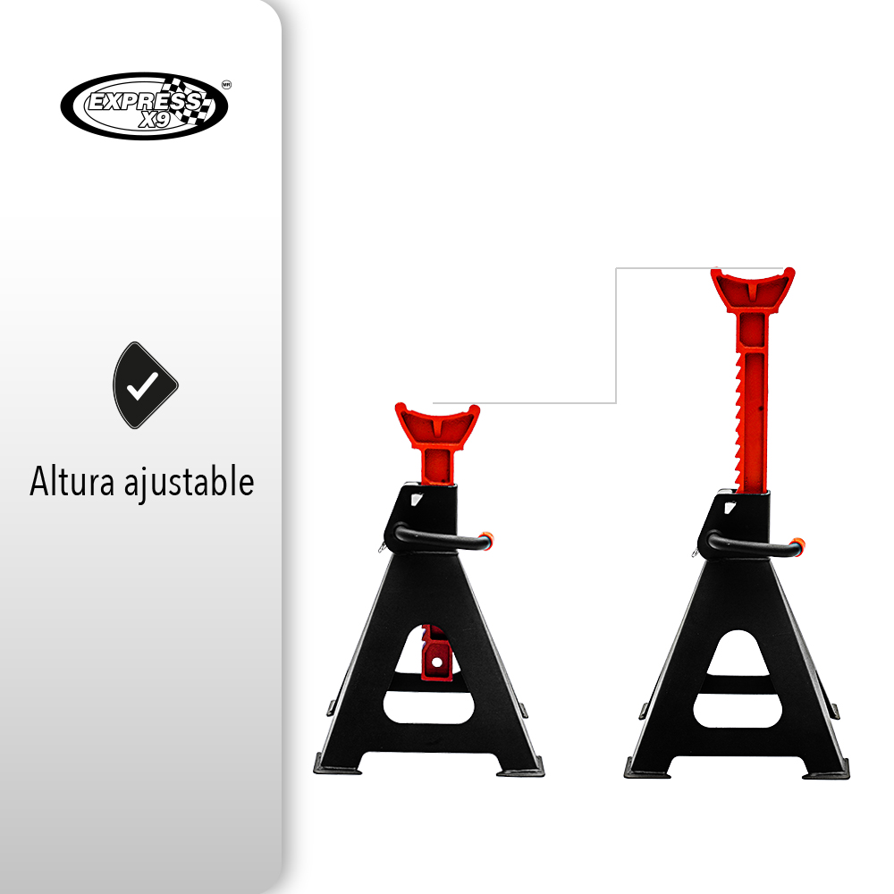 Torres Para Auto 2 Piezas 3 Toneladas