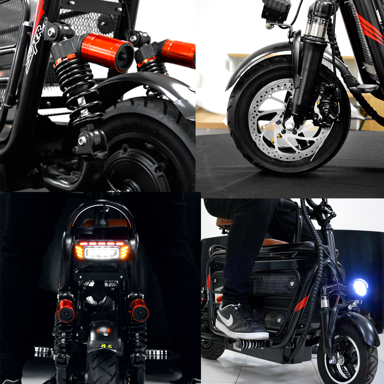 Moto Bicicleta eléctrica 2 pasajeros motor 35km/hr Con Cargador Batería Recargable