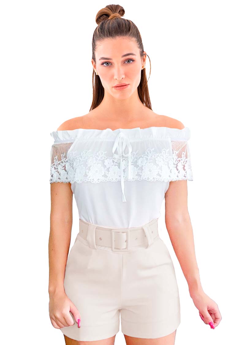 Mini short corte ajustado de vestir casual elegante de moda mujer dama xally 117 bolsas cinturón