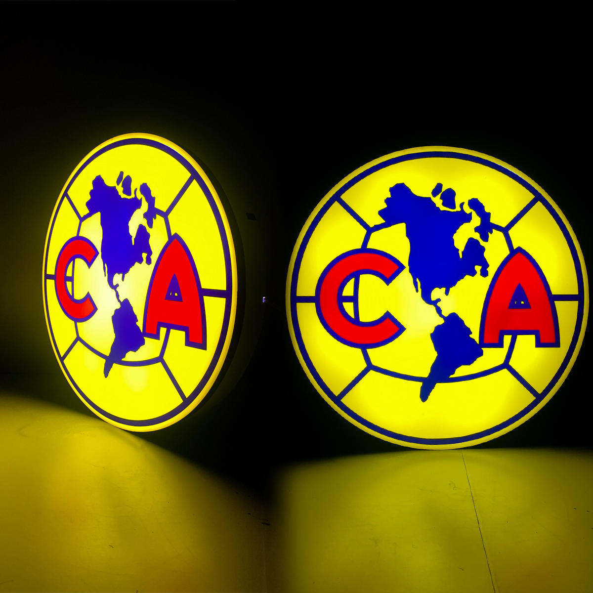 ANUNCIO LUMINOSO DECORATIVO CLUB AMERICA 
