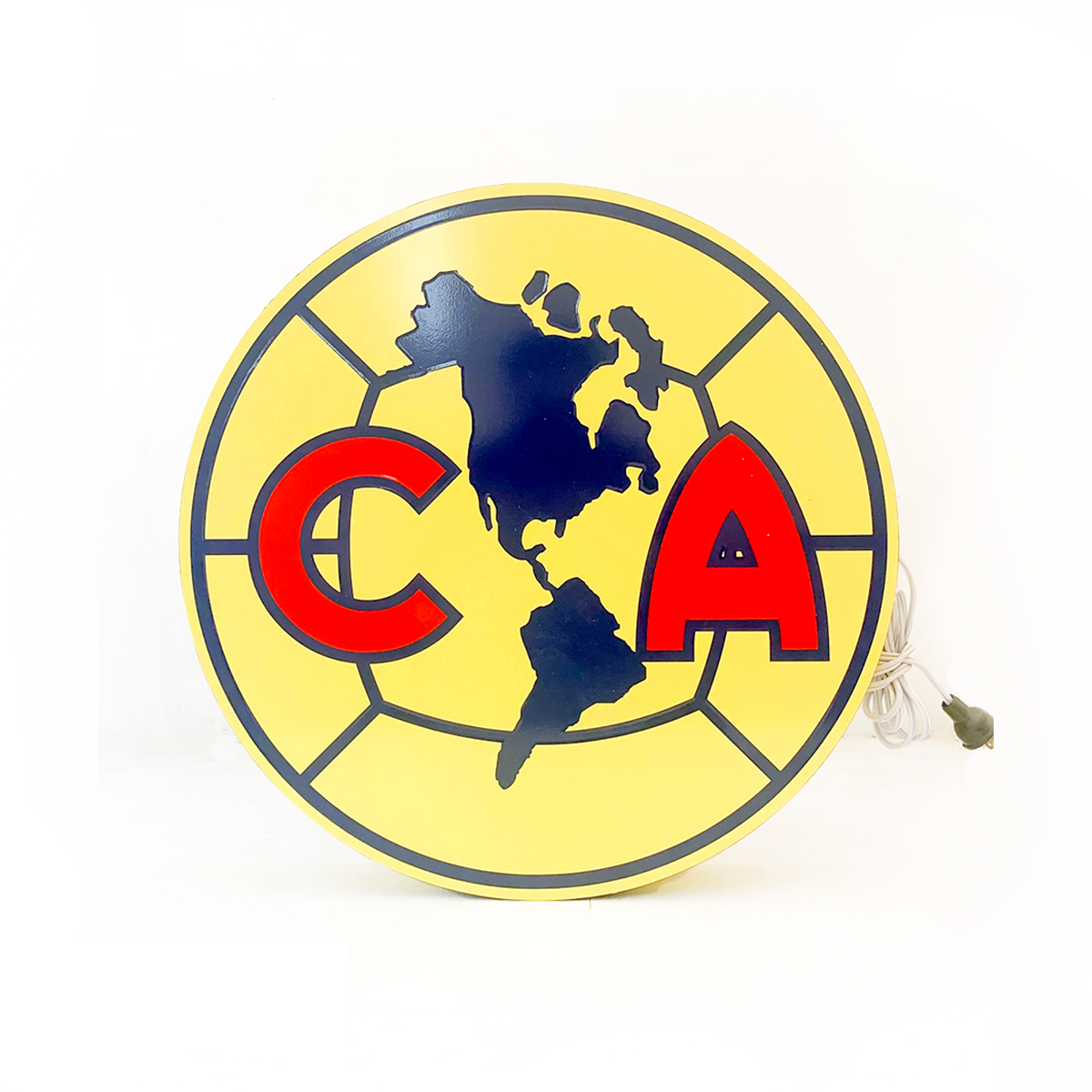 ANUNCIO LUMINOSO DECORATIVO CLUB AMERICA 