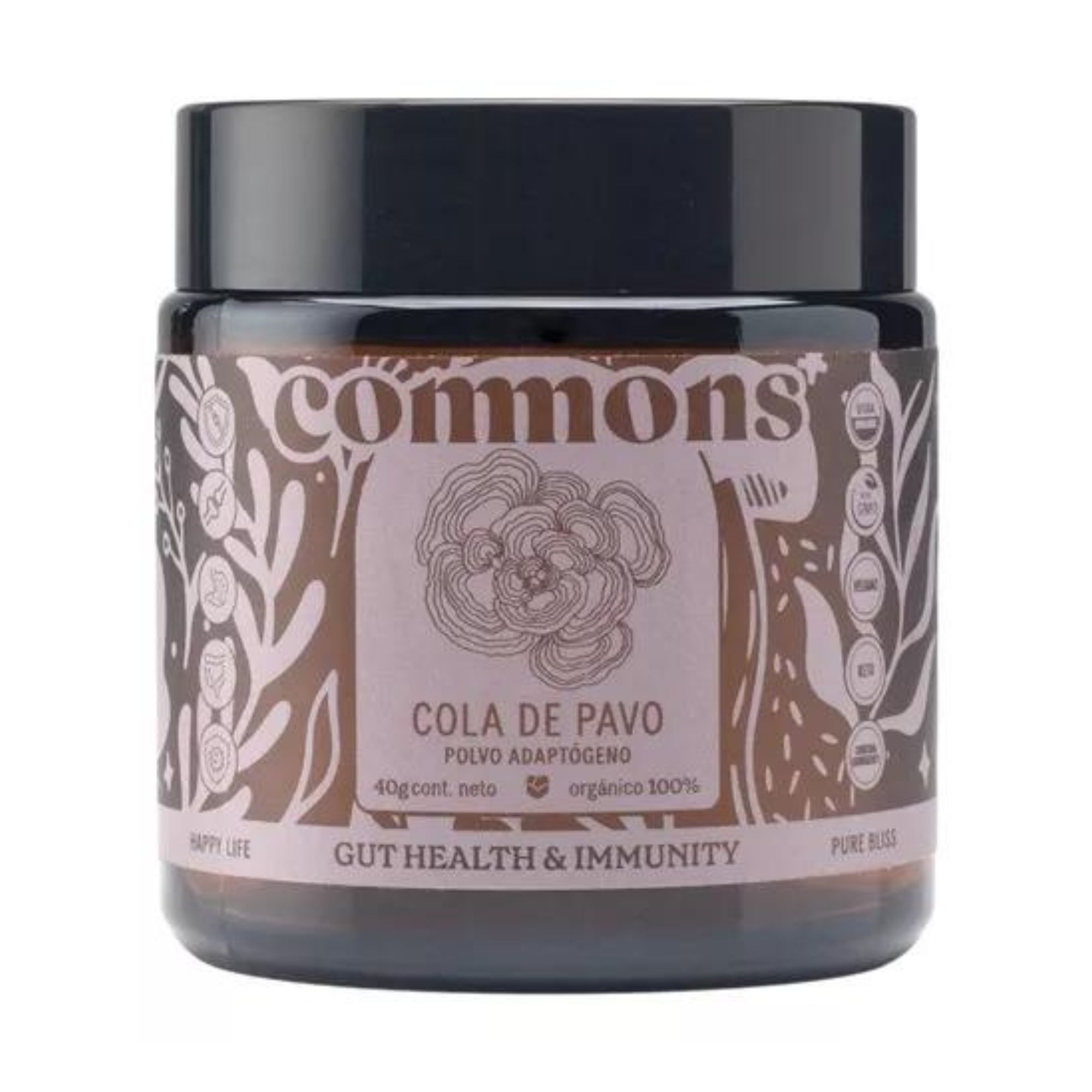 Hongo Adaptógeno Turkey Tail Cola De Pavo 40g Commons