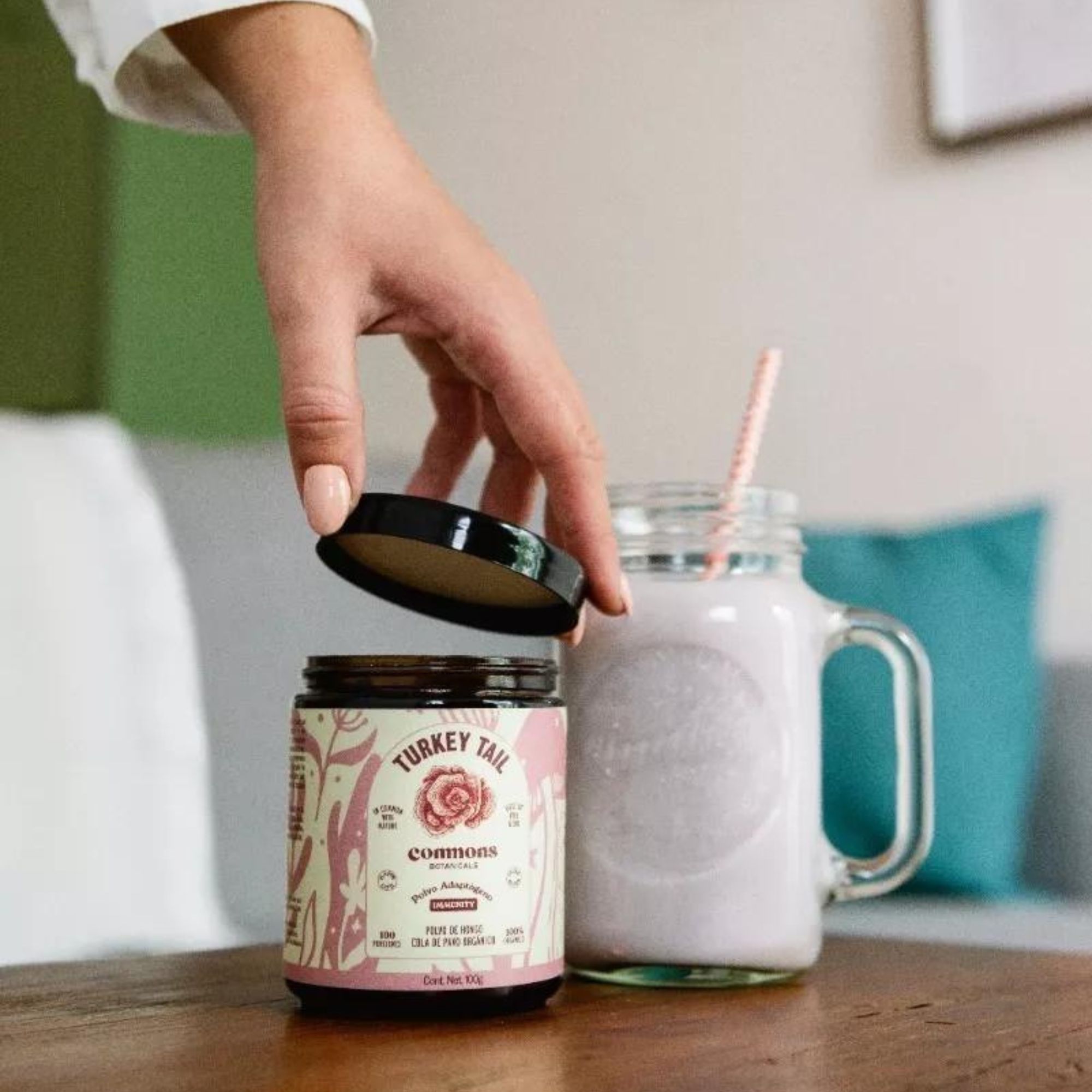 Hongo Adaptógeno Turkey Tail Cola De Pavo 40g Commons