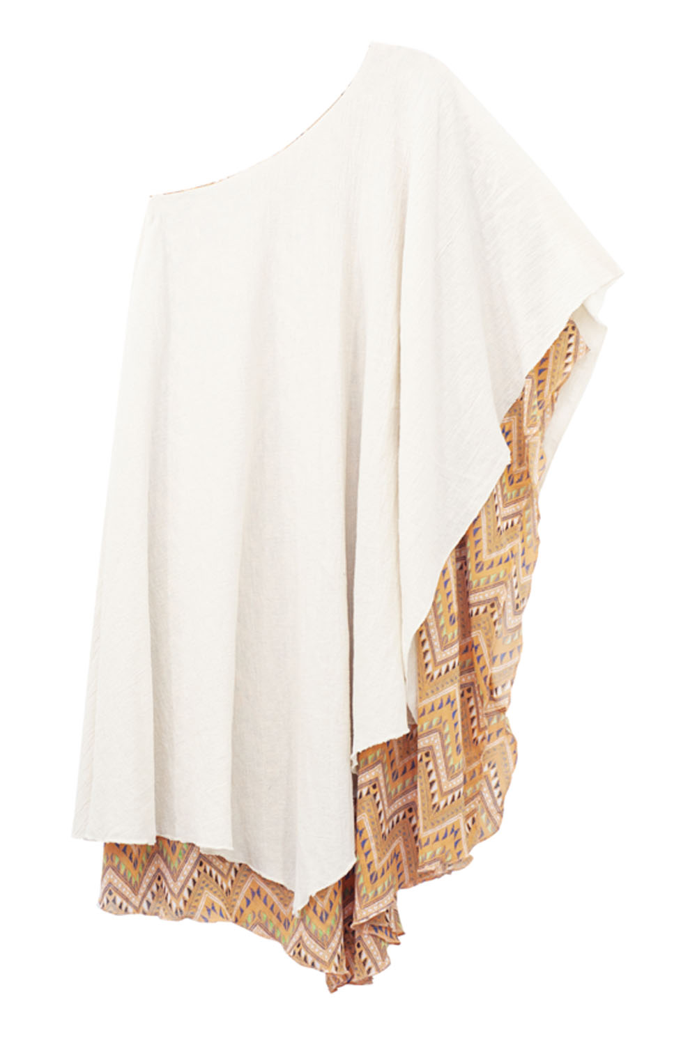 Vestido Oversize A ÁNGELOZANO Manta algodón y poliester AL-W08