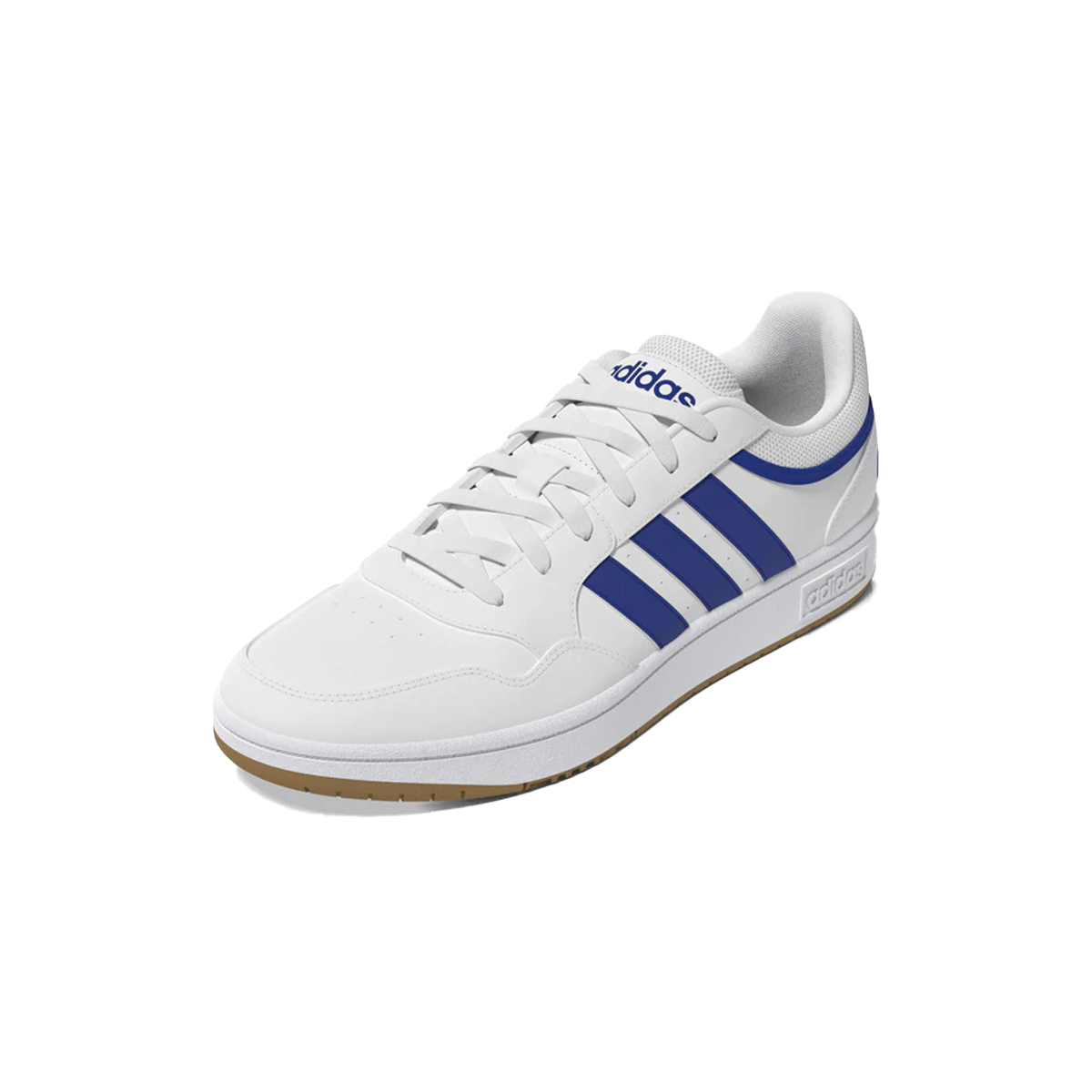 TENIS ADIDAS HOOPS 3.0 LOW CLASSIC VINTAGE BLANCO AZUL