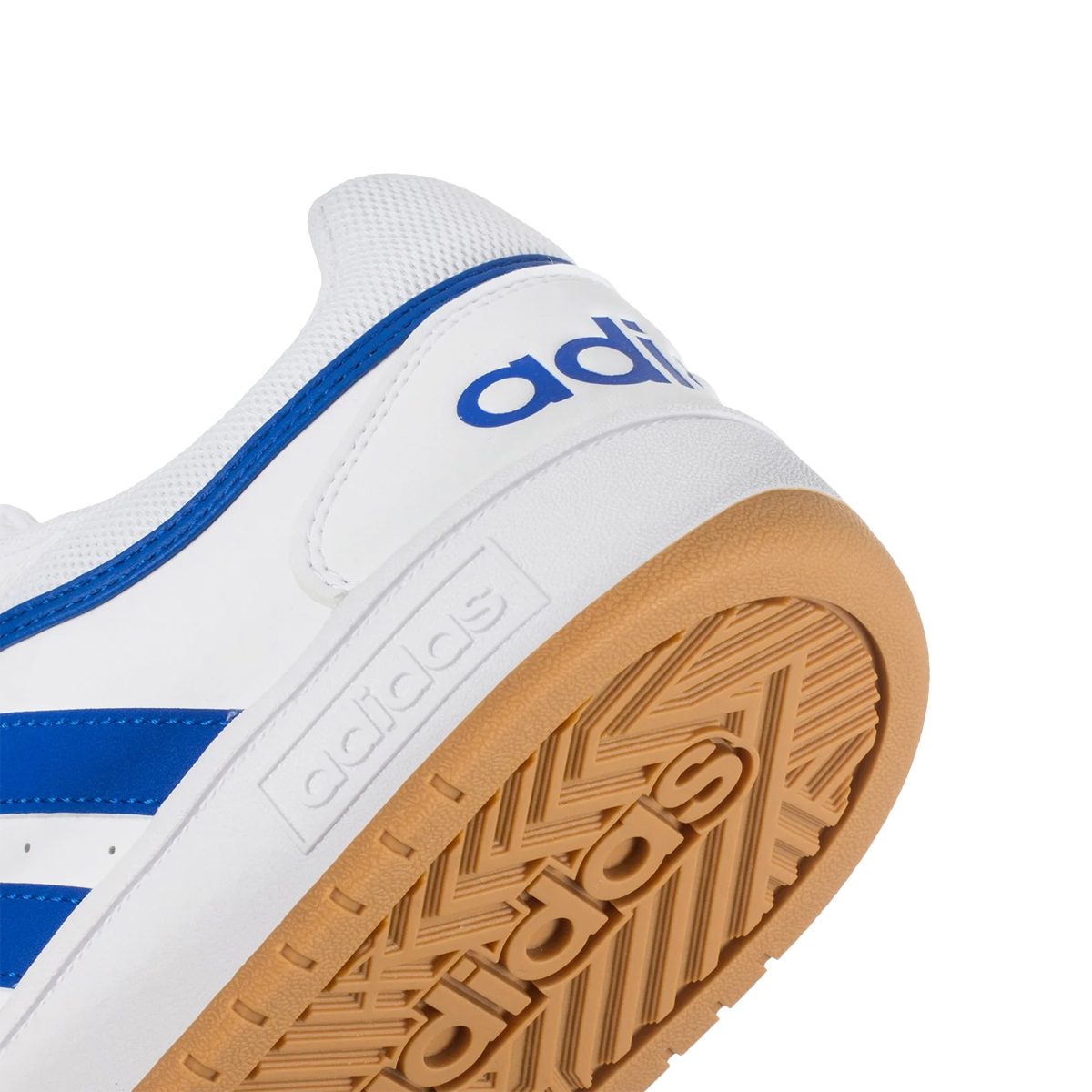 TENIS ADIDAS HOOPS 3.0 LOW CLASSIC VINTAGE BLANCO AZUL