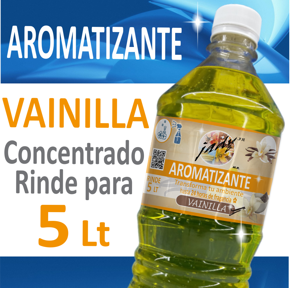 Aromatizante Para Closet Vainilla Concentrado Para 5 Litros PLim50