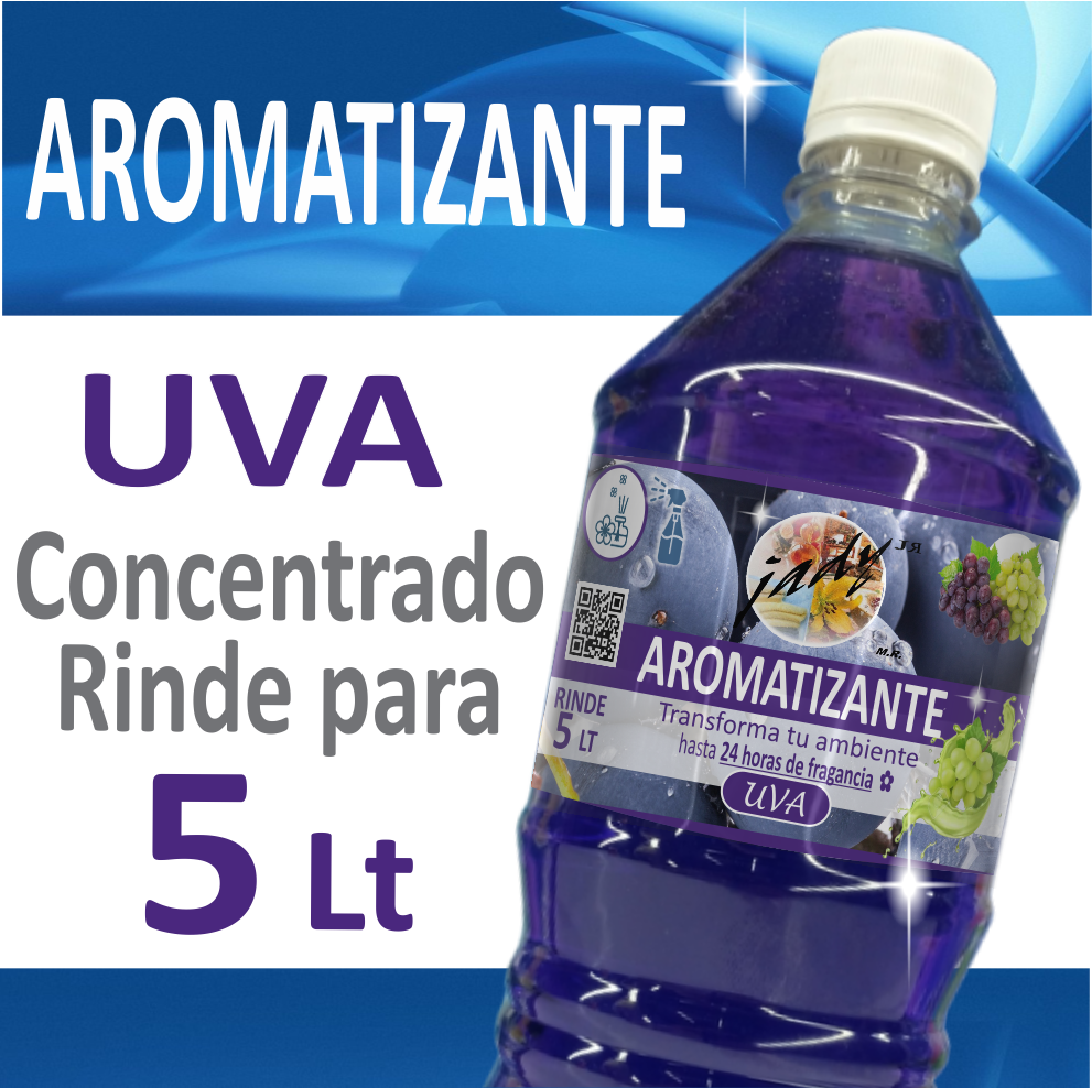 Aromatizante para closet Uva Concentrado para 5 litros PLim50