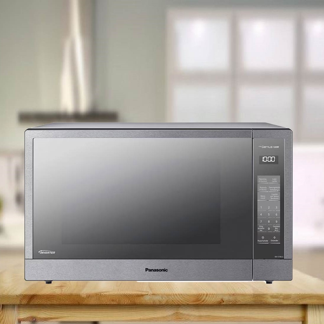 HORNO PANASONIC MICROONDAS 2.2 PIES SILV