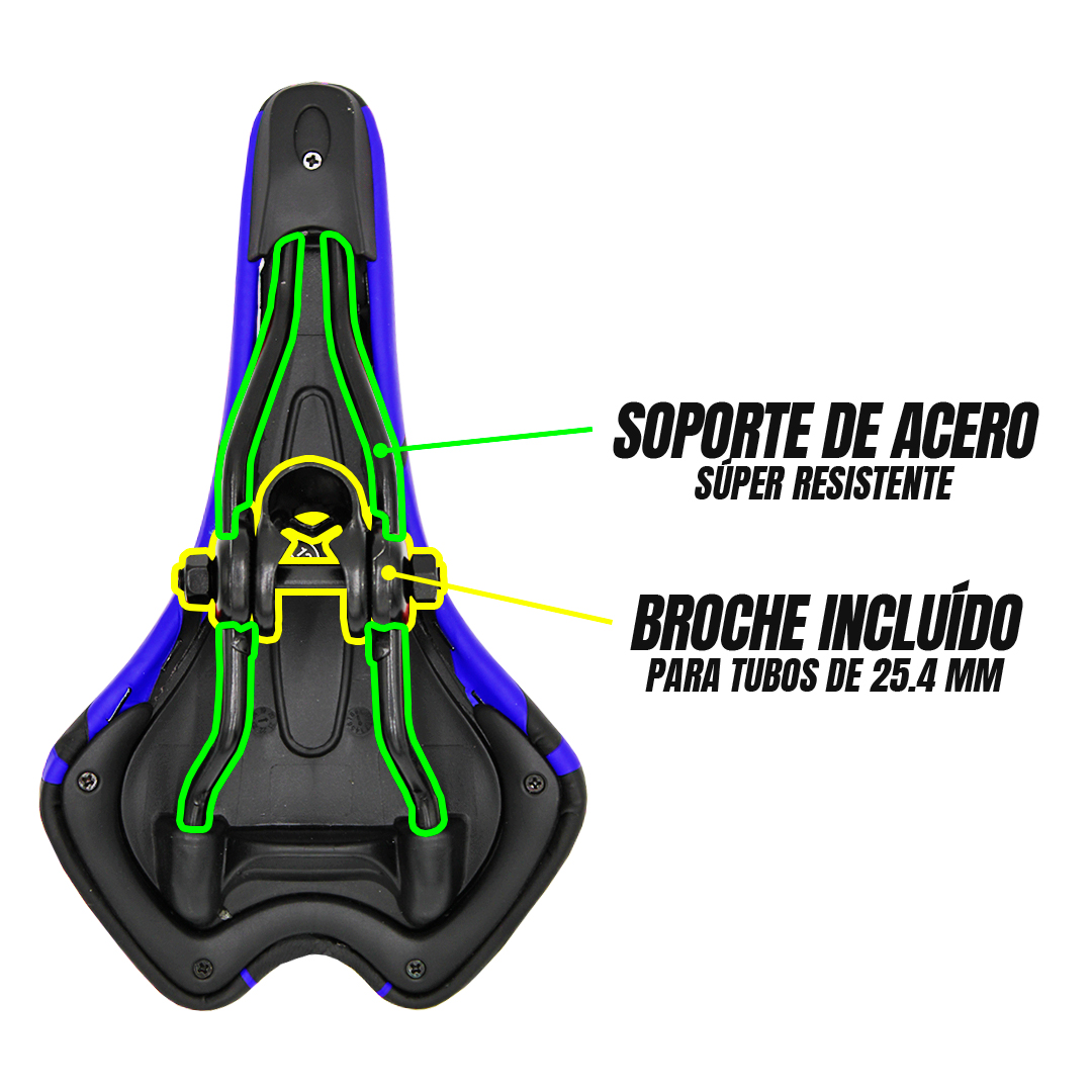 Asiento Bicicleta Mtb Sport Ultra Confortable