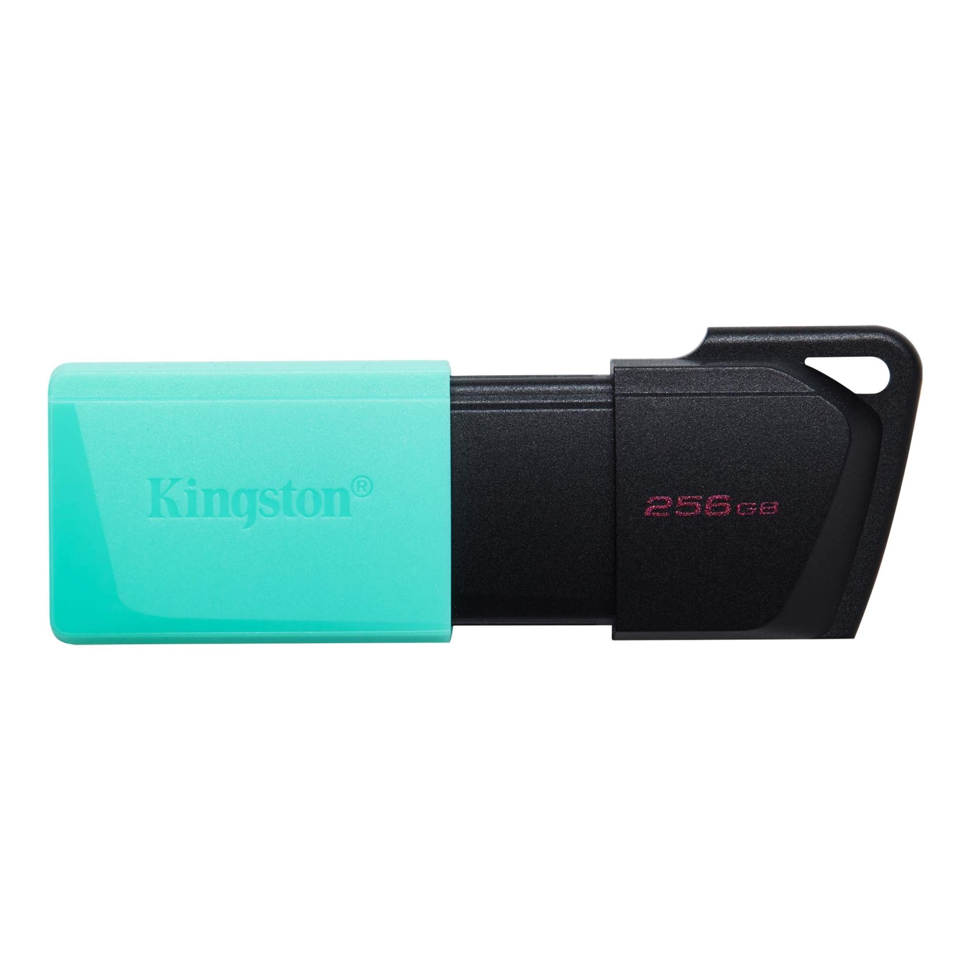 Memoria USB de 256 GB, Kingston DataTraveler Exodia M, USB 3.2 Gen 1, Negro con Menta.