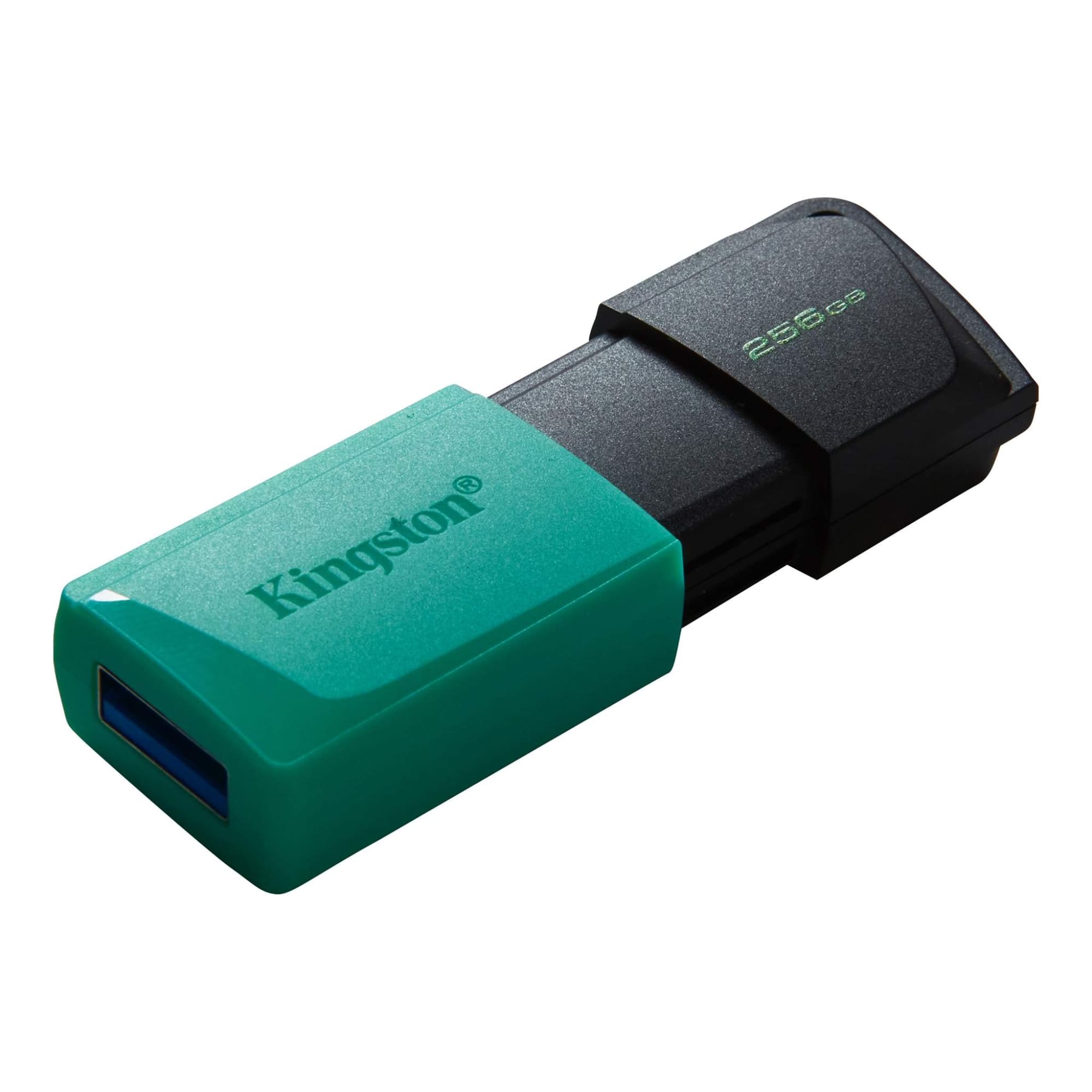 Memoria USB de 256 GB, Kingston DataTraveler Exodia M, USB 3.2 Gen 1, Negro con Menta.