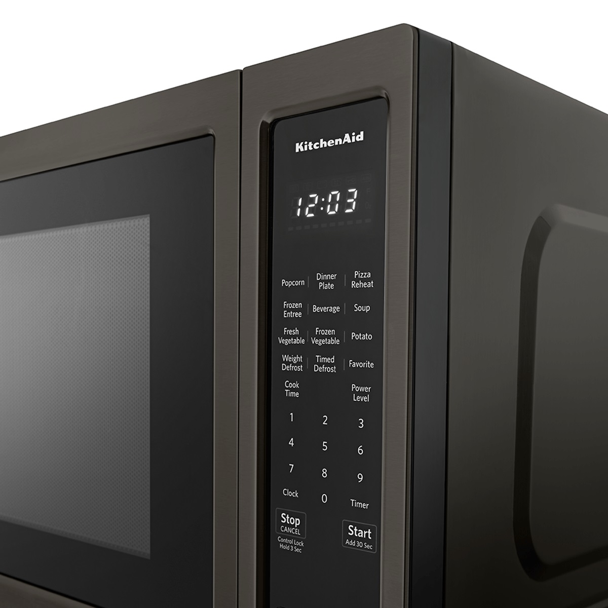 Microondas Kitchenaid KMCS3022GBS de 61cm (24") y 2.2 p³Acero Negro.