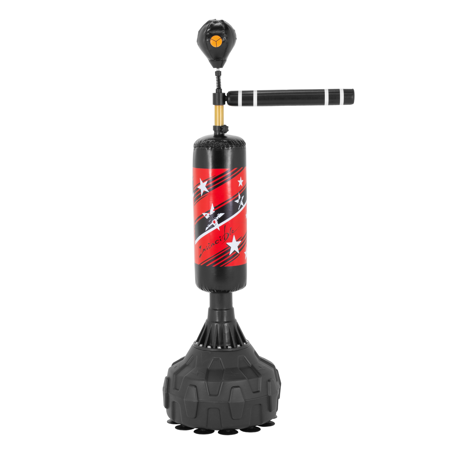 Costal de Box Altera con Barra De Reflejos Giratoria y Pera De Velocidad para Adultos y Niños